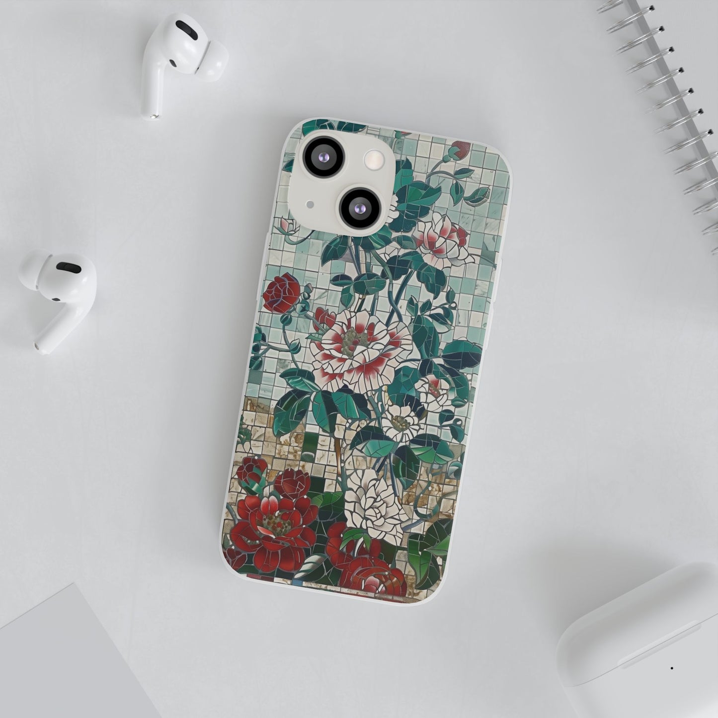 Floral Tiles Summer iPhone & Samsung Flexi Cases