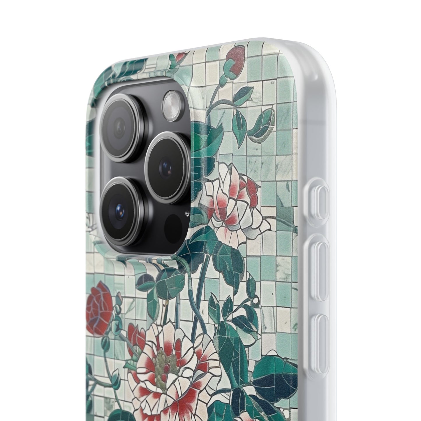 Floral Tiles Summer iPhone & Samsung Flexi Cases
