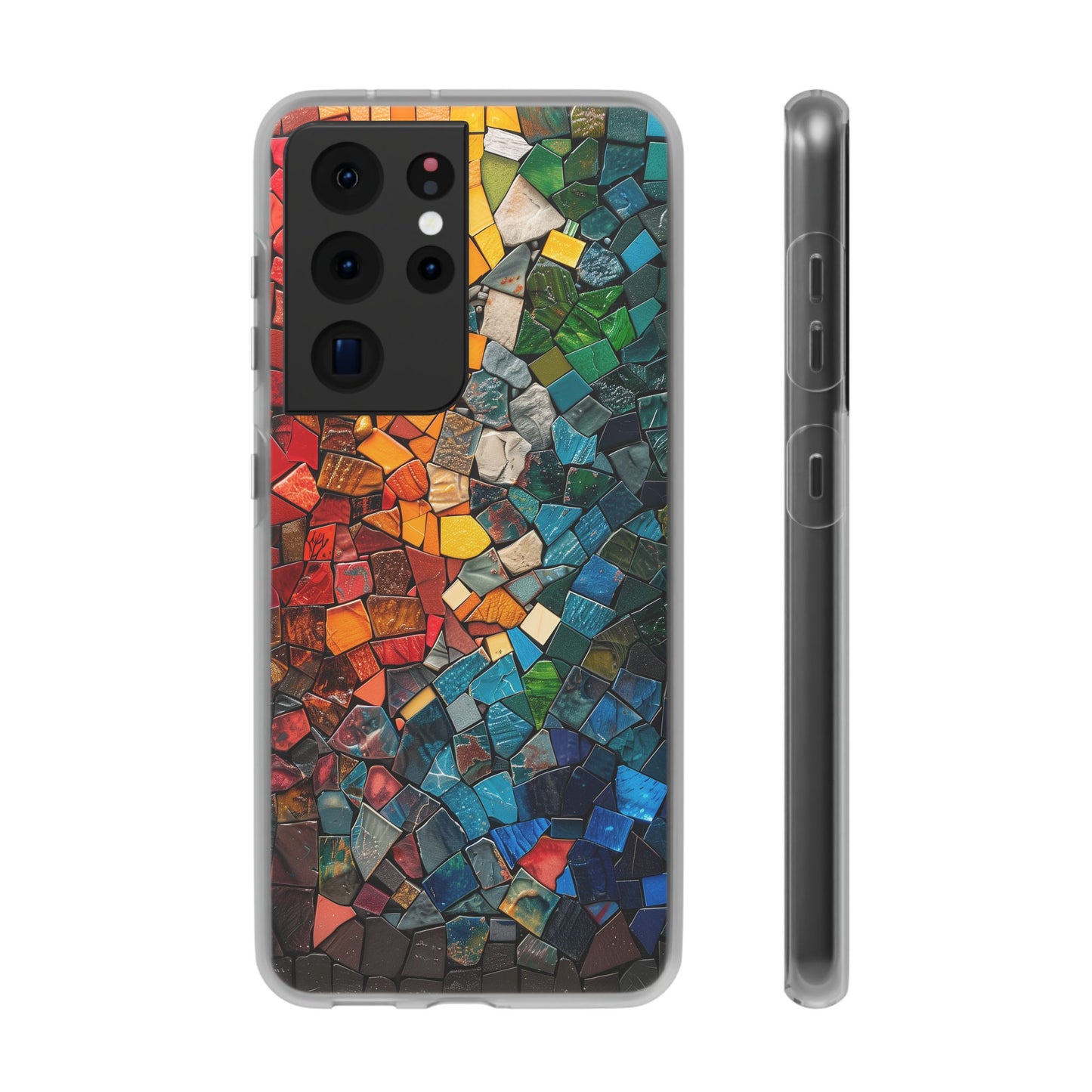 Color Fragments iPhone & Samsung Flexi Cases