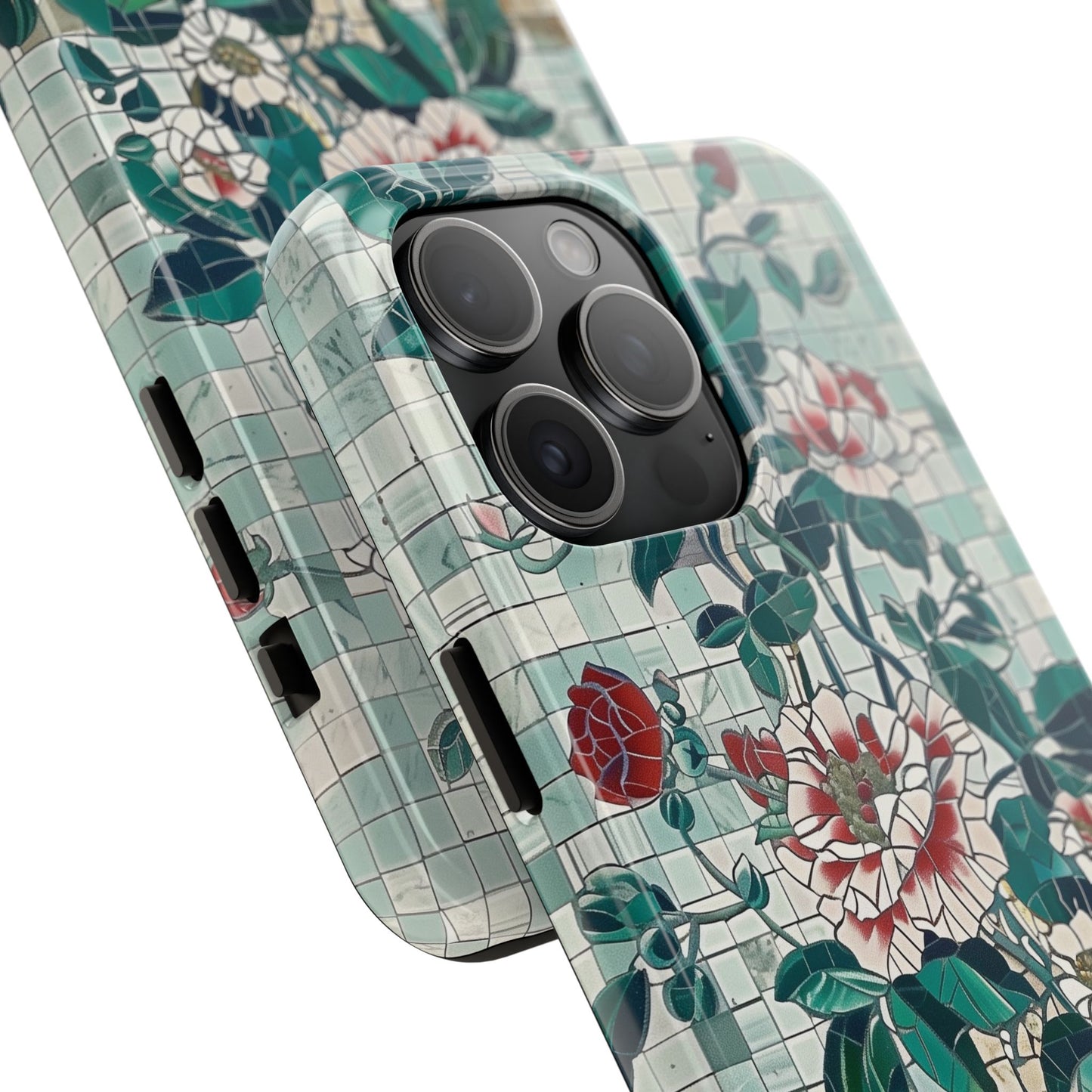 Floral Tiles Summer Tough iPhone & Samsung Cases
