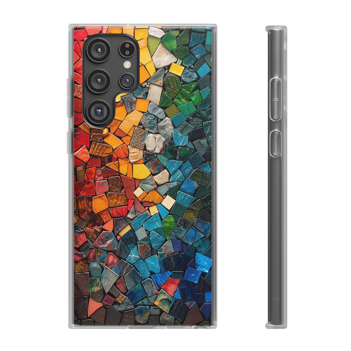 Color Fragments iPhone & Samsung Flexi Cases