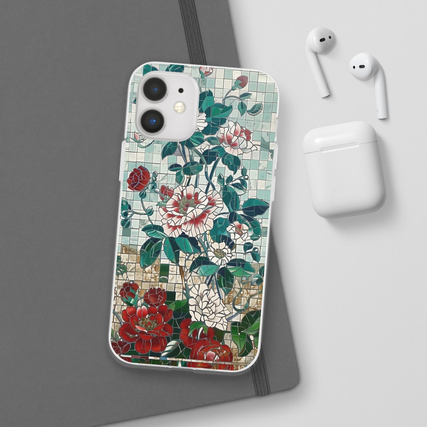 Floral Tiles Summer iPhone & Samsung Flexi Cases