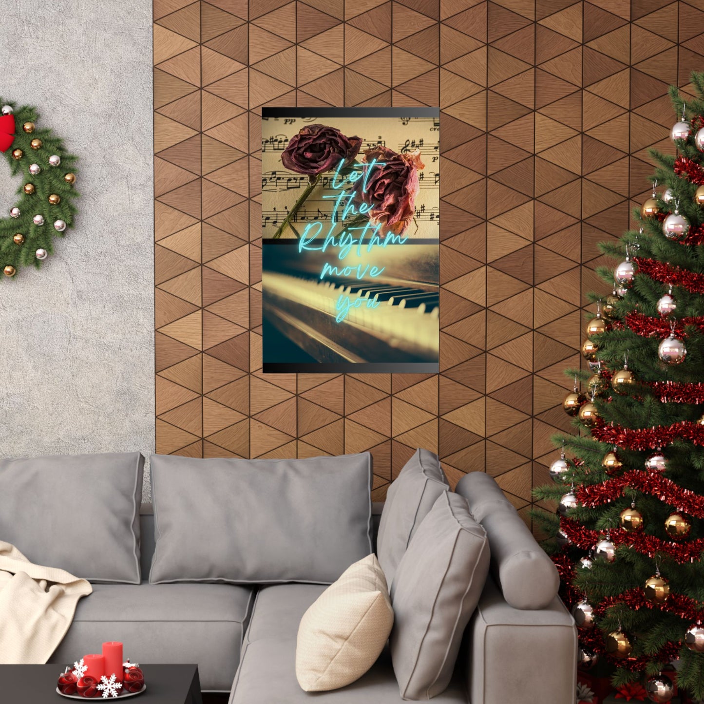 Let The Rhythm Move You Matte Vertical Posters