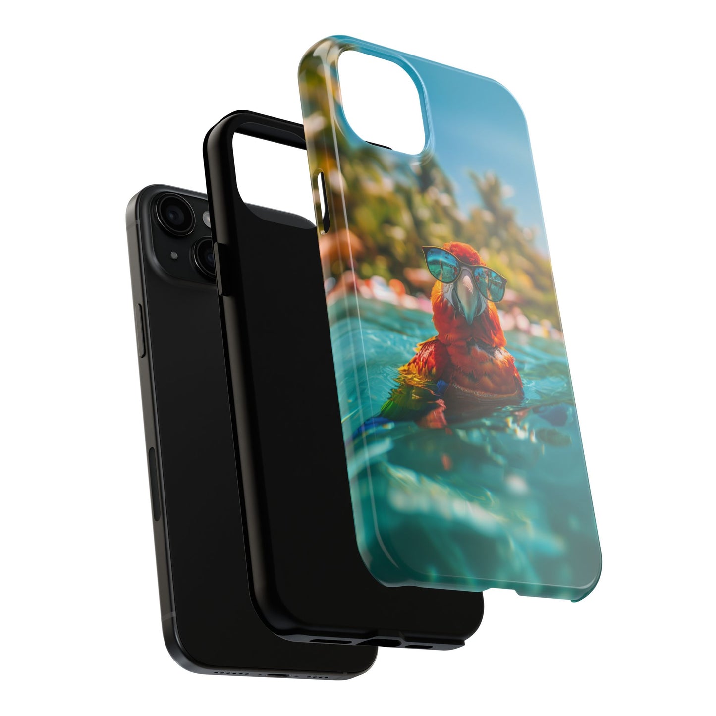 Parrot Summer Tough iPhone & Samsung Cases