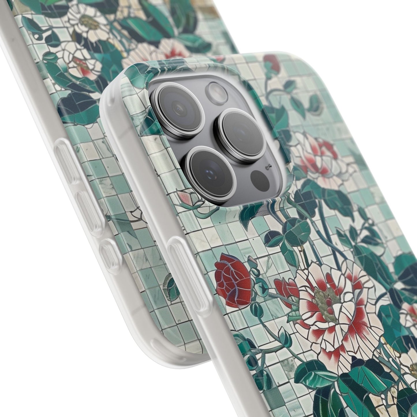 Floral Tiles Summer iPhone & Samsung Flexi Cases