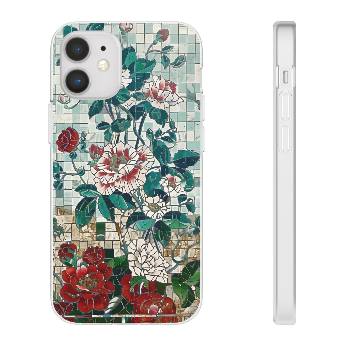 Floral Tiles Summer iPhone & Samsung Flexi Cases