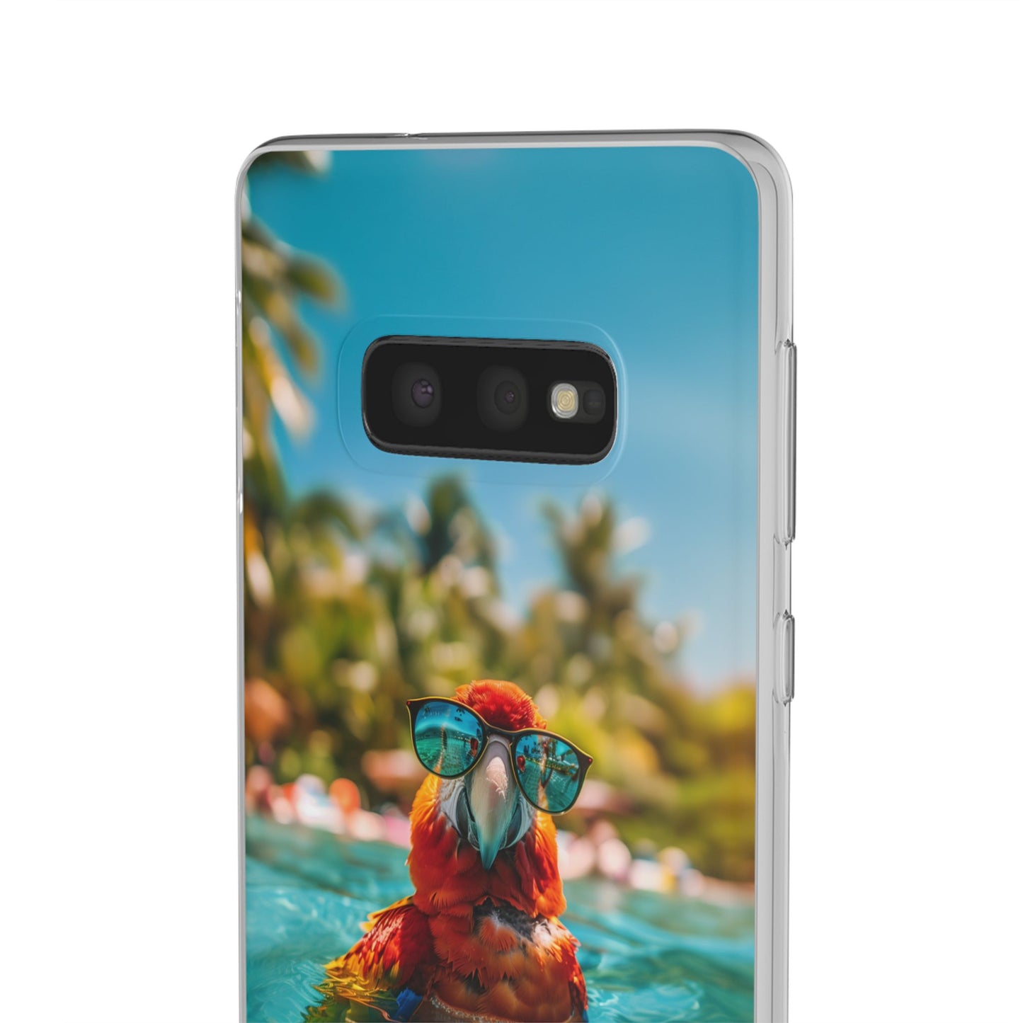 Parrot Summer iPhone & Samsung Flexi Cases