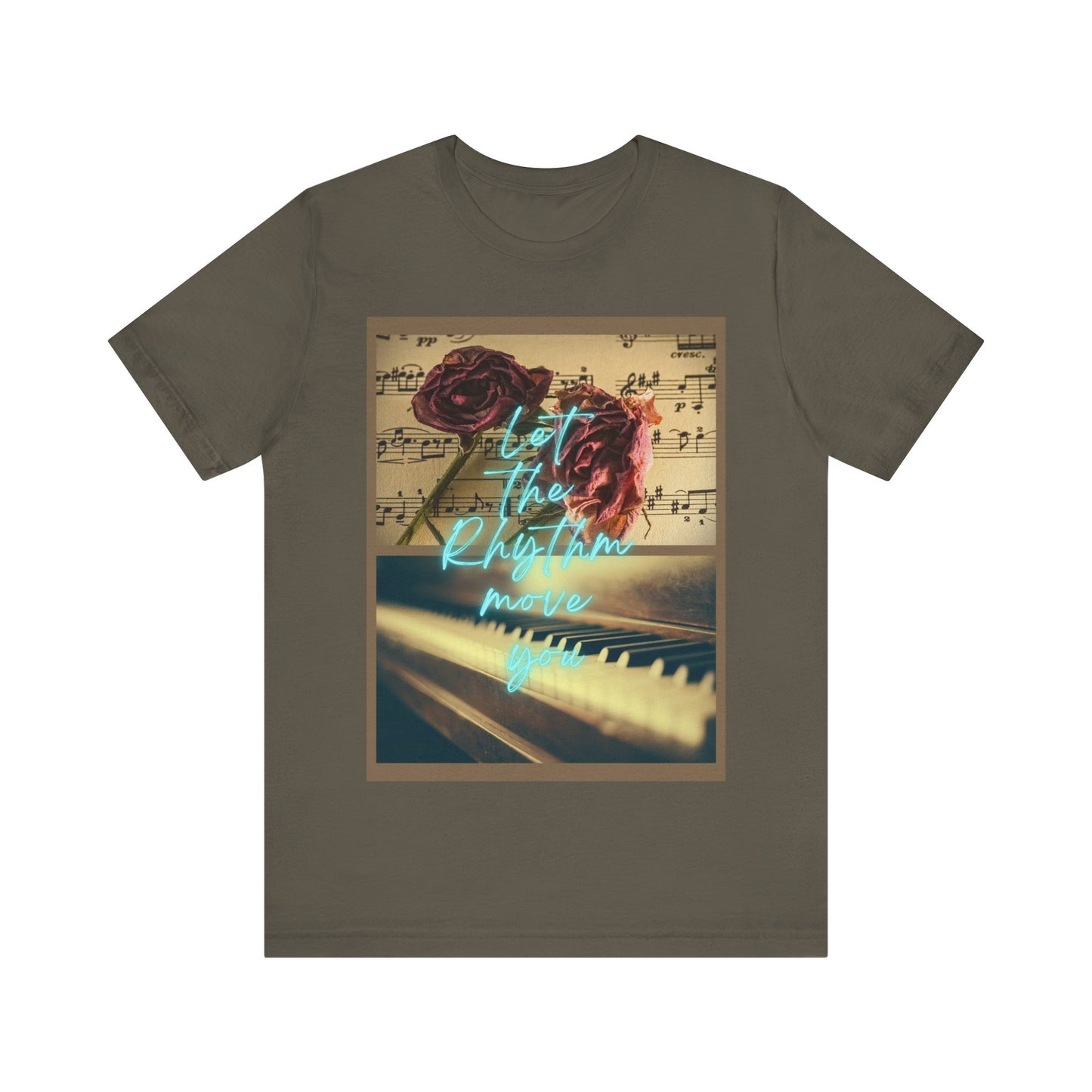 Let The Rhythm Move You Unisex Jersey Short Sleeve Tee