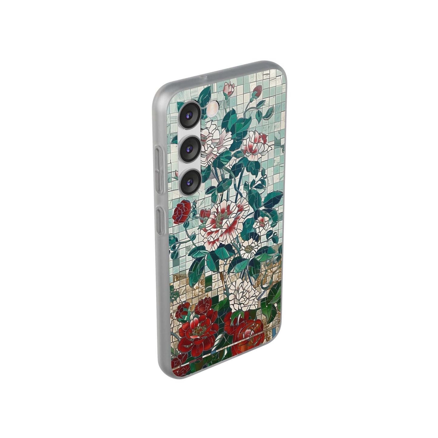 Floral Tiles Summer iPhone & Samsung Flexi Cases