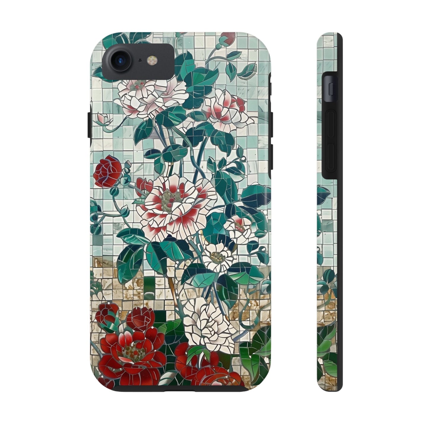 Floral Tiles Summer Tough iPhone & Samsung Cases