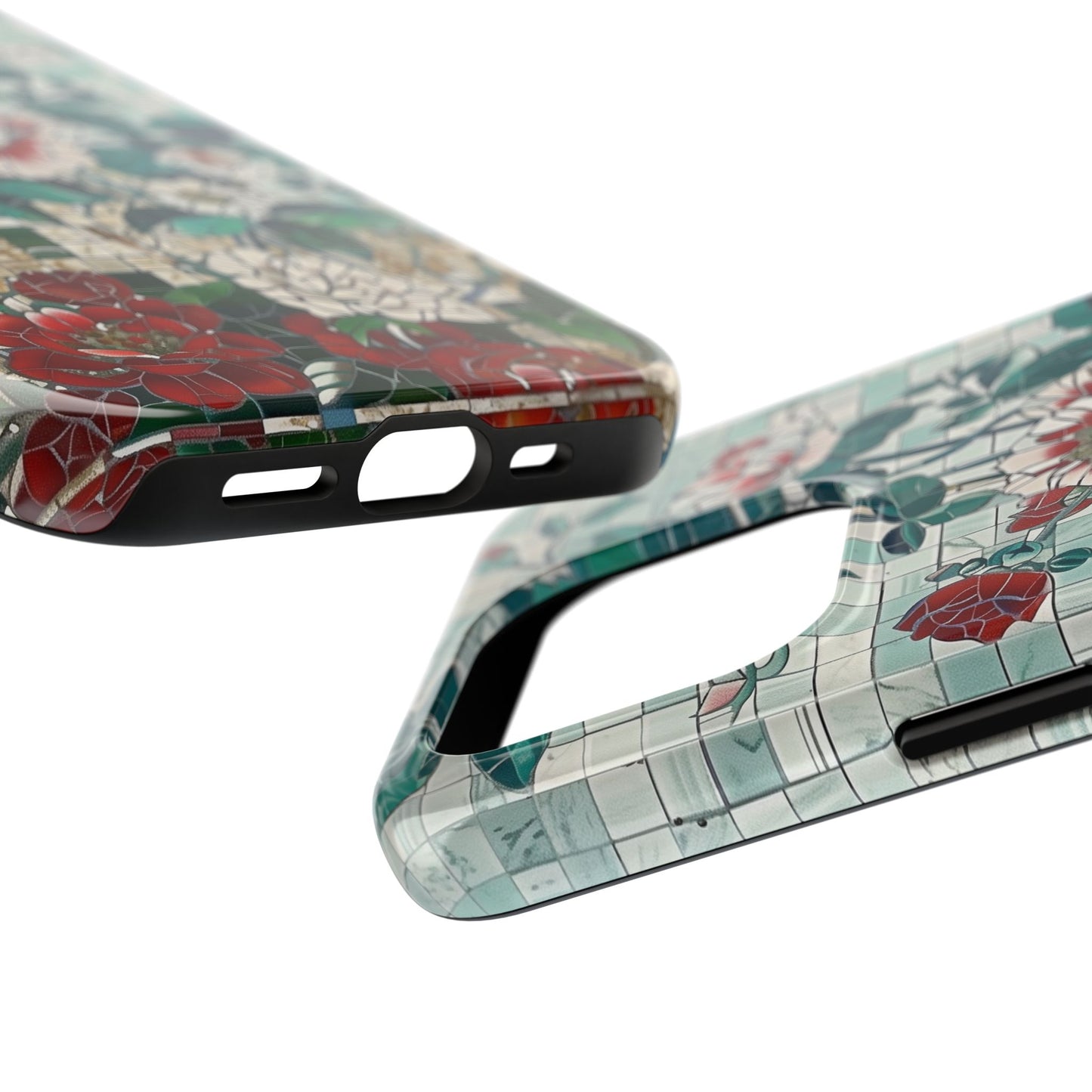 Floral Tiles Summer Tough iPhone & Samsung Cases