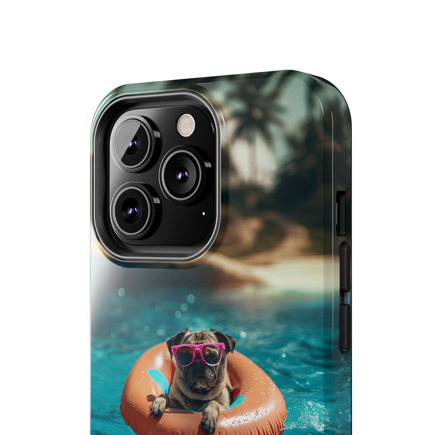 Pug Summer Tough iPhone & Samsung Cases