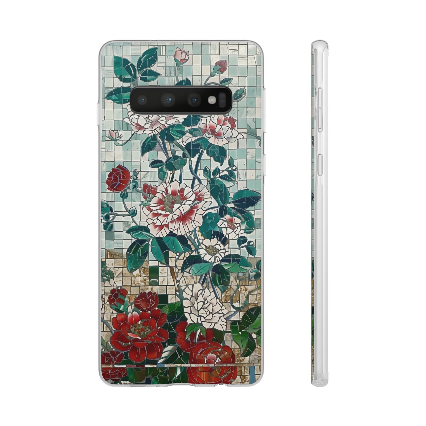 Floral Tiles Summer iPhone & Samsung Flexi Cases