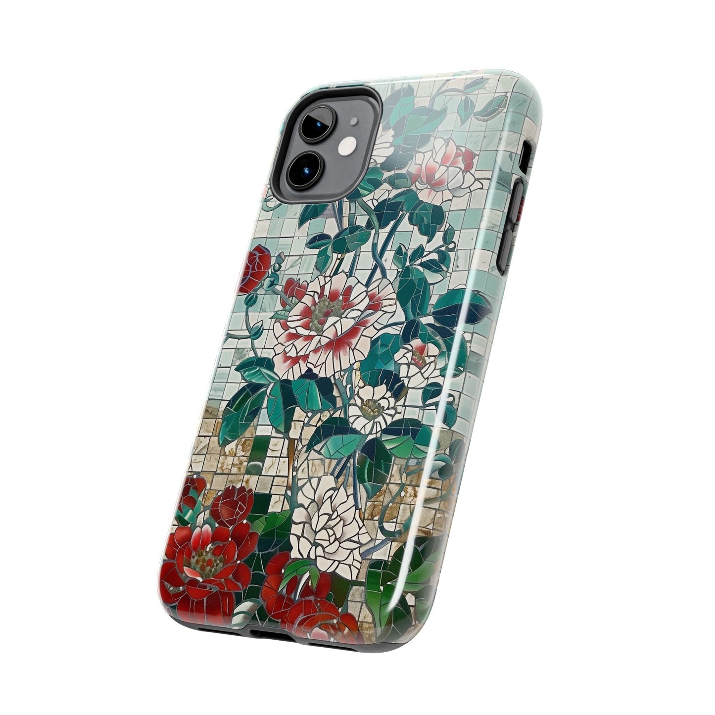 Floral Tiles Summer Tough iPhone & Samsung Cases