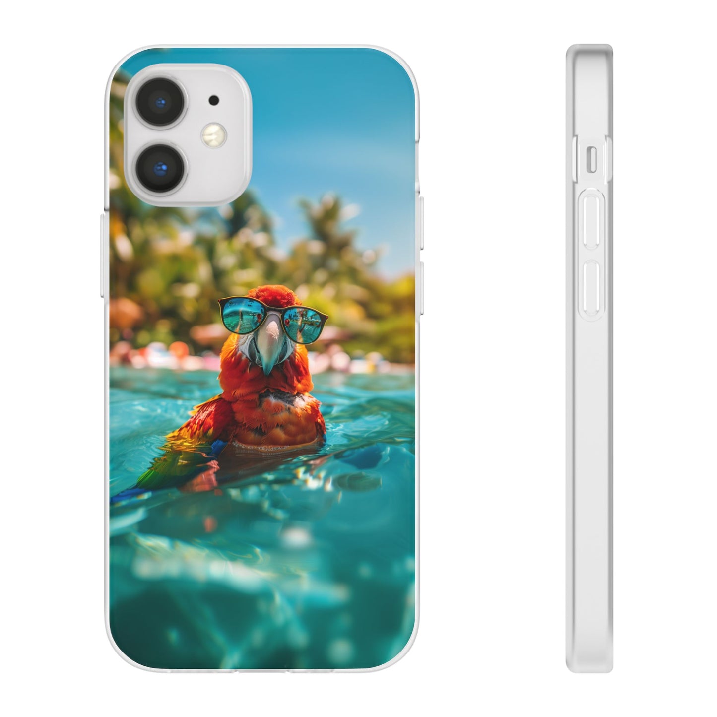 Parrot Summer iPhone & Samsung Flexi Cases