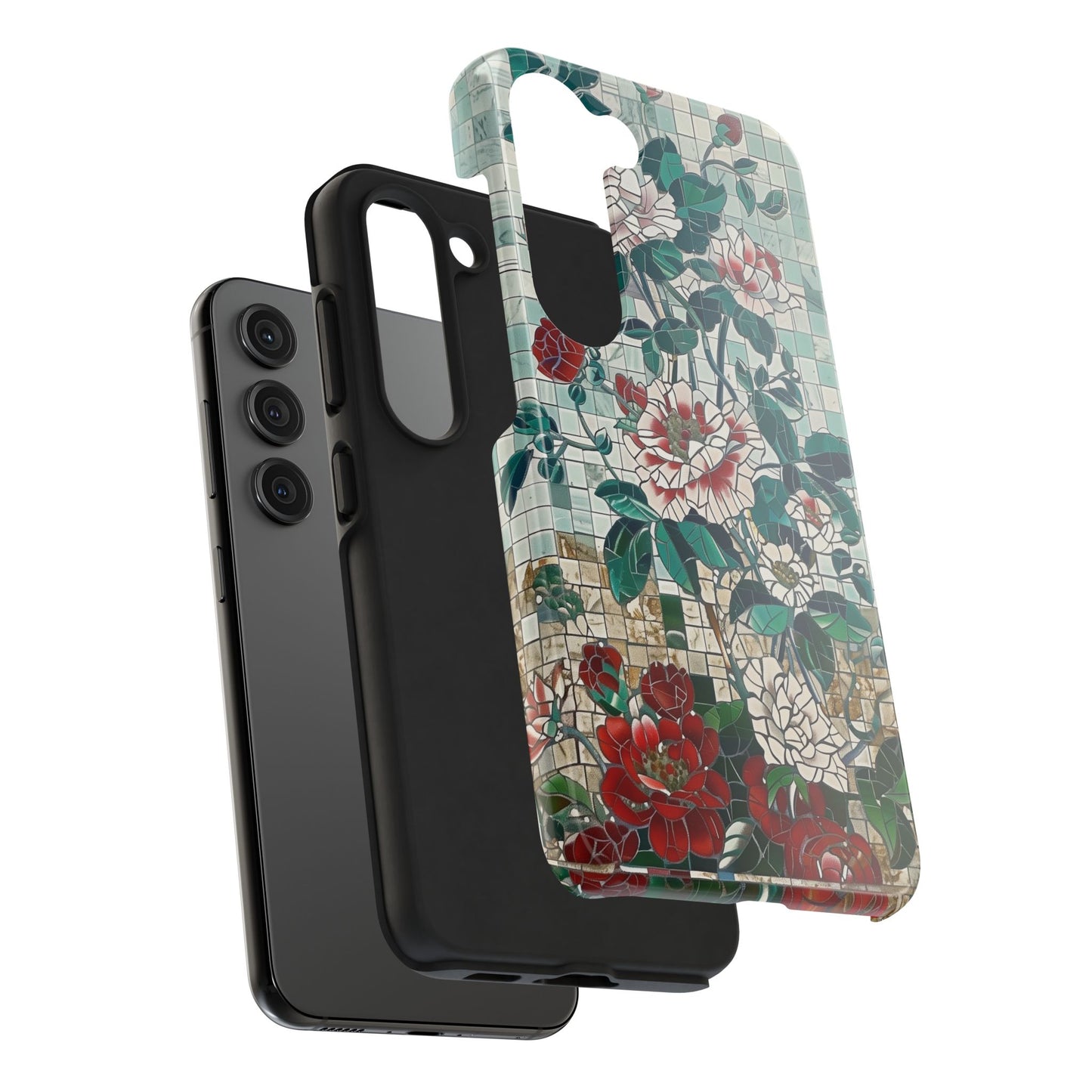 Floral Tiles Summer Tough iPhone & Samsung Cases
