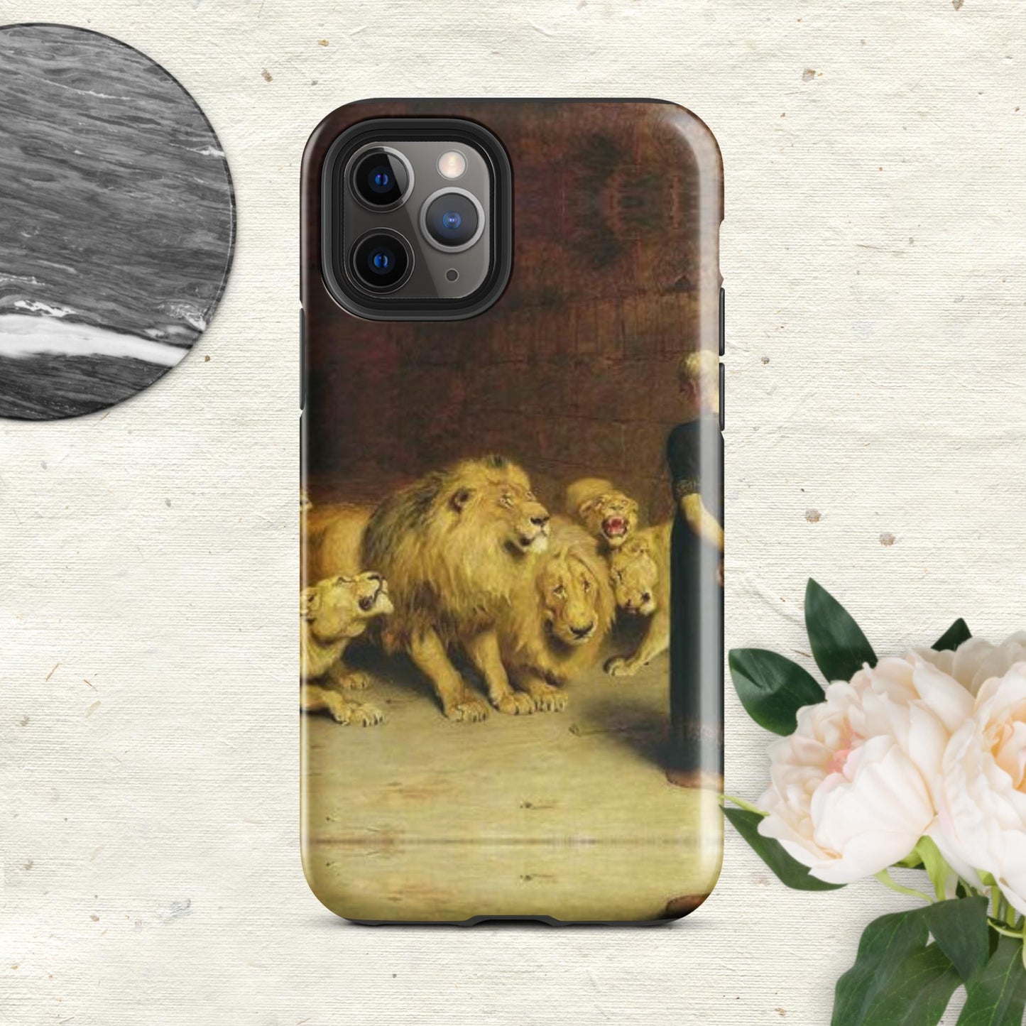 The Hologram Hook Up Glossy / iPhone 11 Pro Briton's Lions Tough Case for iPhone®