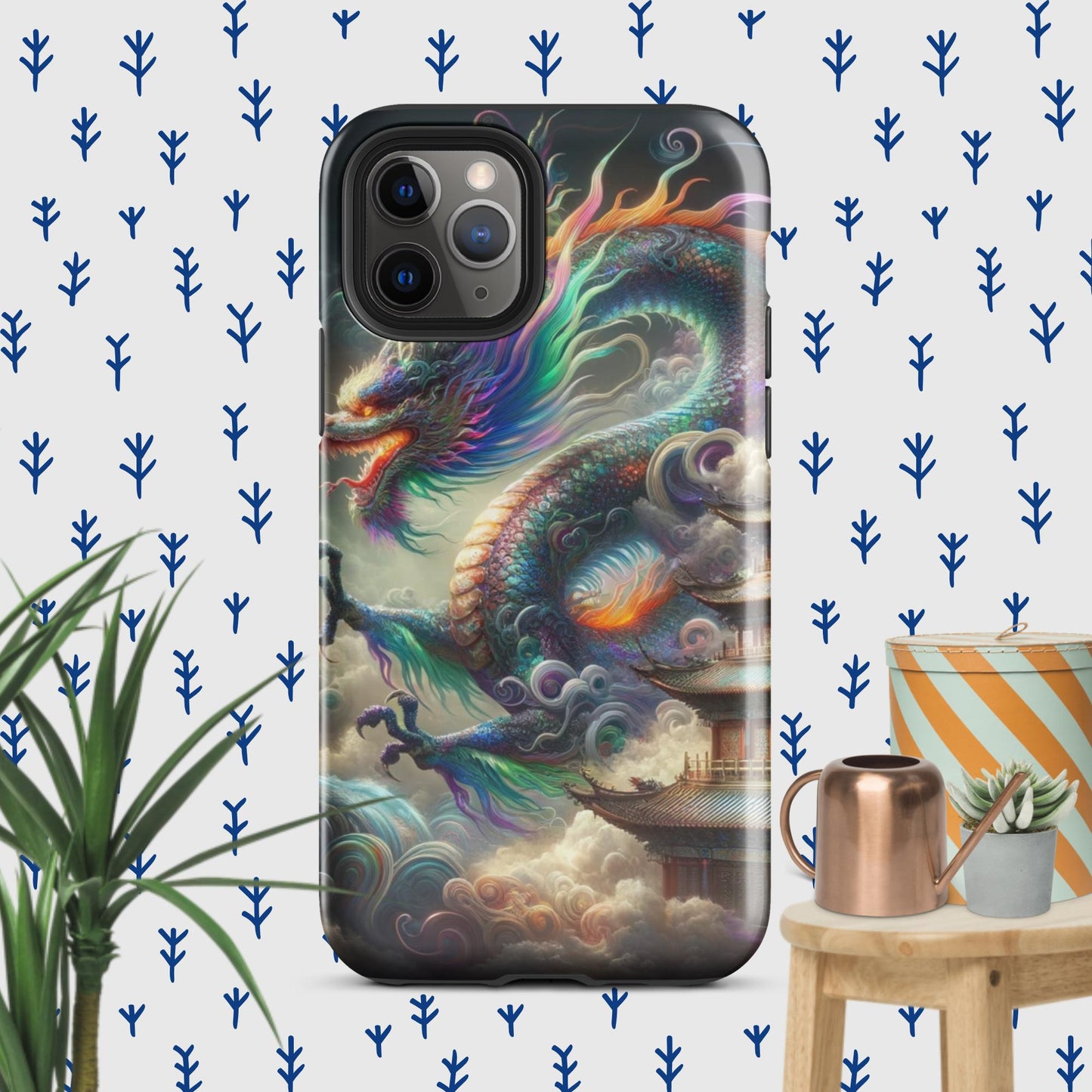 The Hologram Hook Up Glossy / iPhone 11 Pro Dragon Tough Case for iPhone®