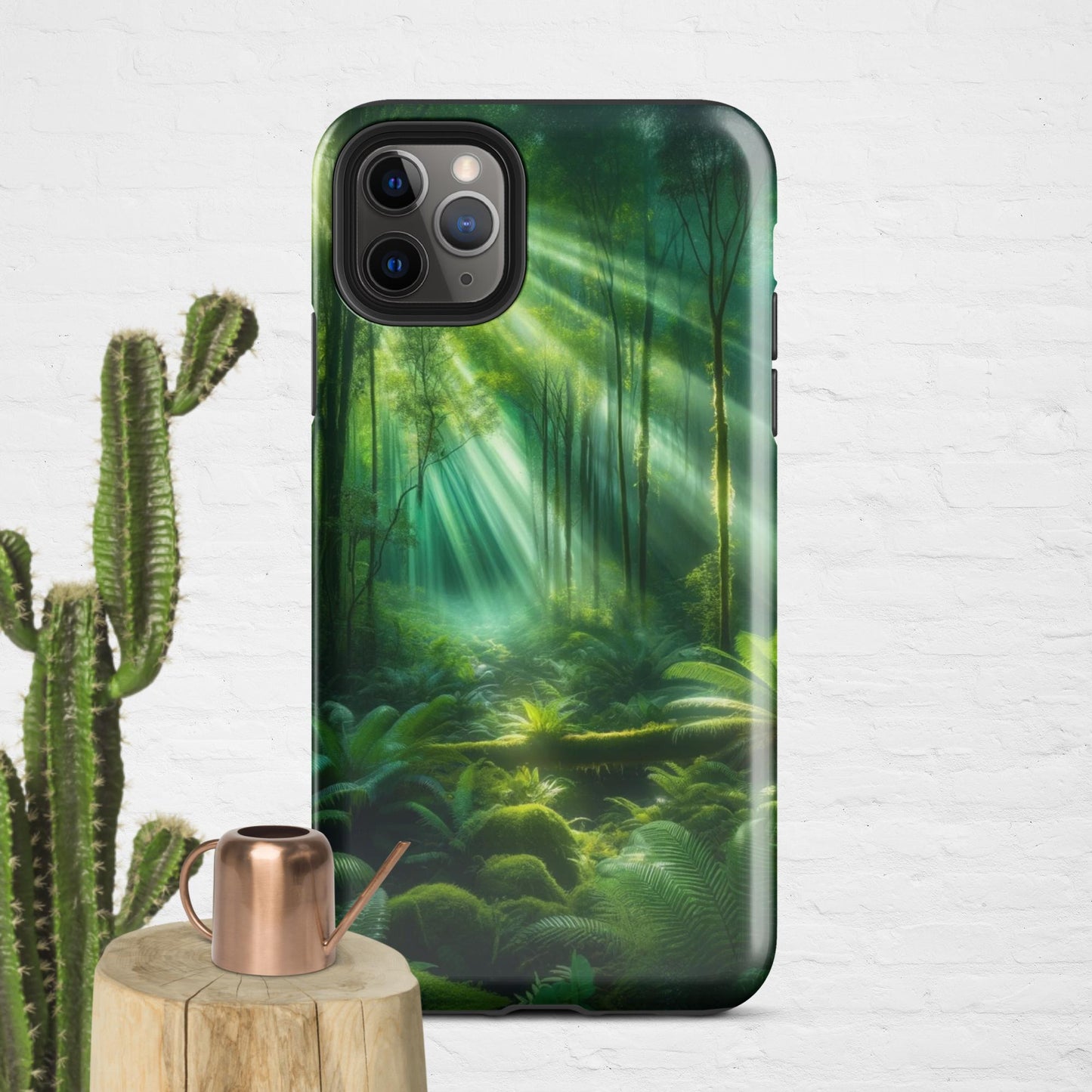The Hologram Hook Up Glossy / iPhone 11 Pro Max Forest Light Tough Case for iPhone®