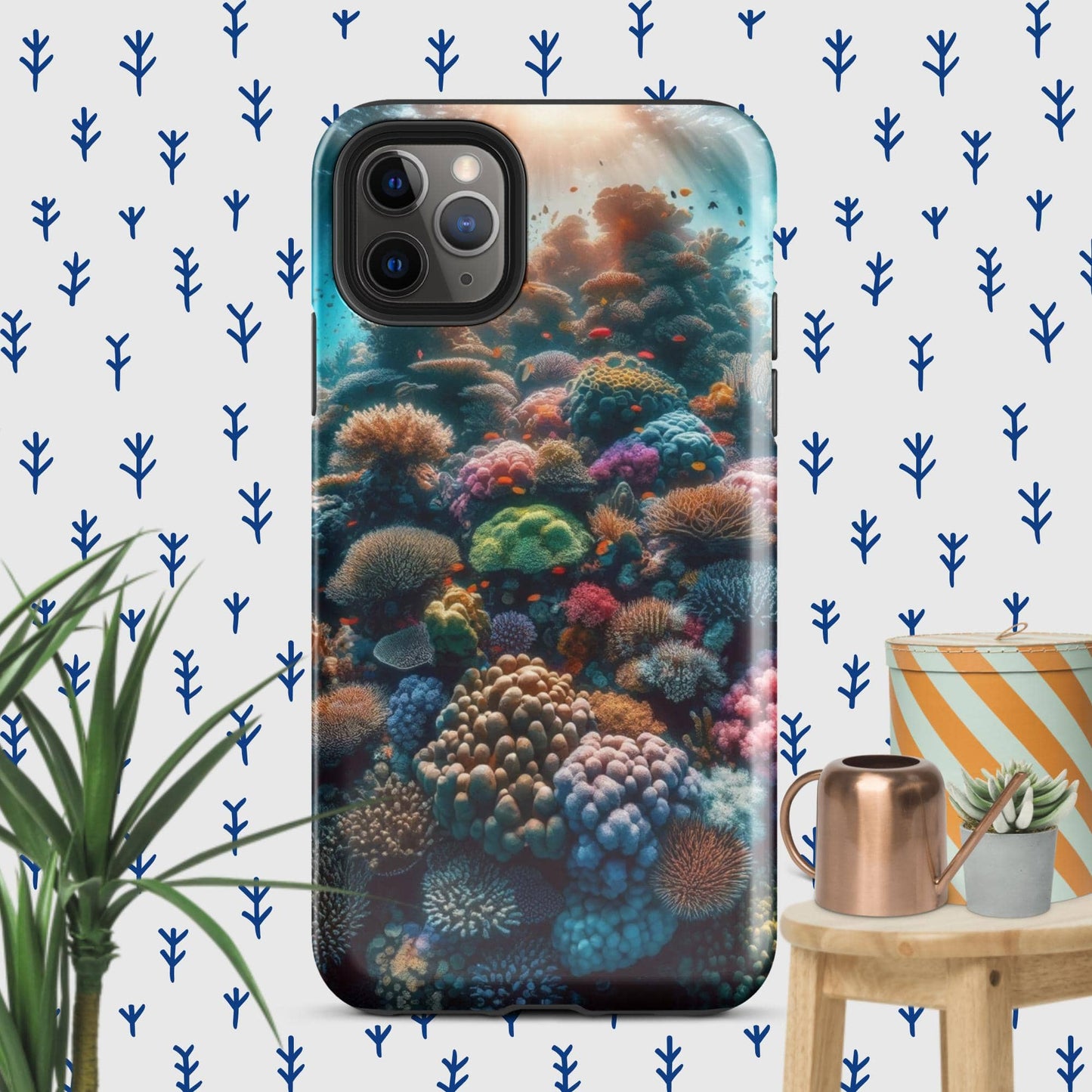 The Hologram Hook Up Glossy / iPhone 11 Pro Max Reefer Tough Case for iPhone®