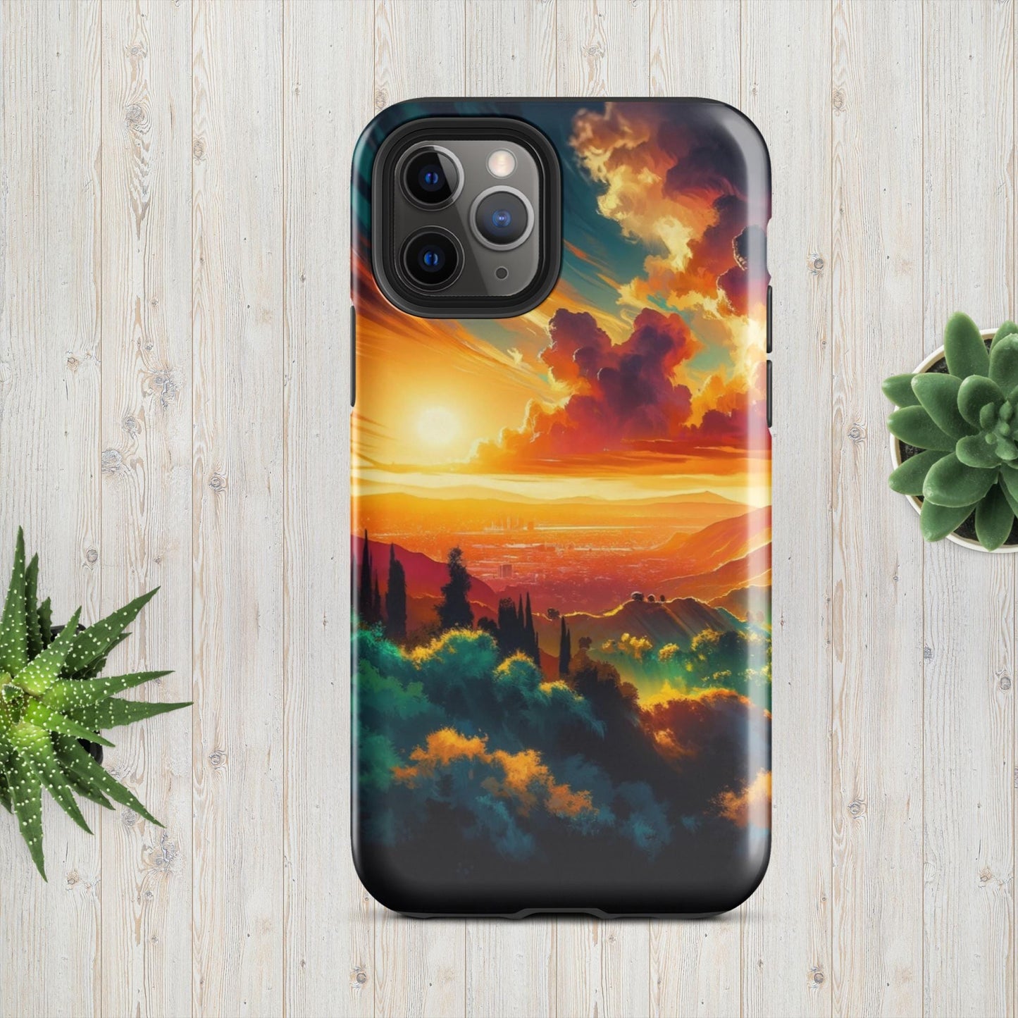 The Hologram Hook Up Glossy / iPhone 11 Pro Sun Hills Tough Case for iPhone®