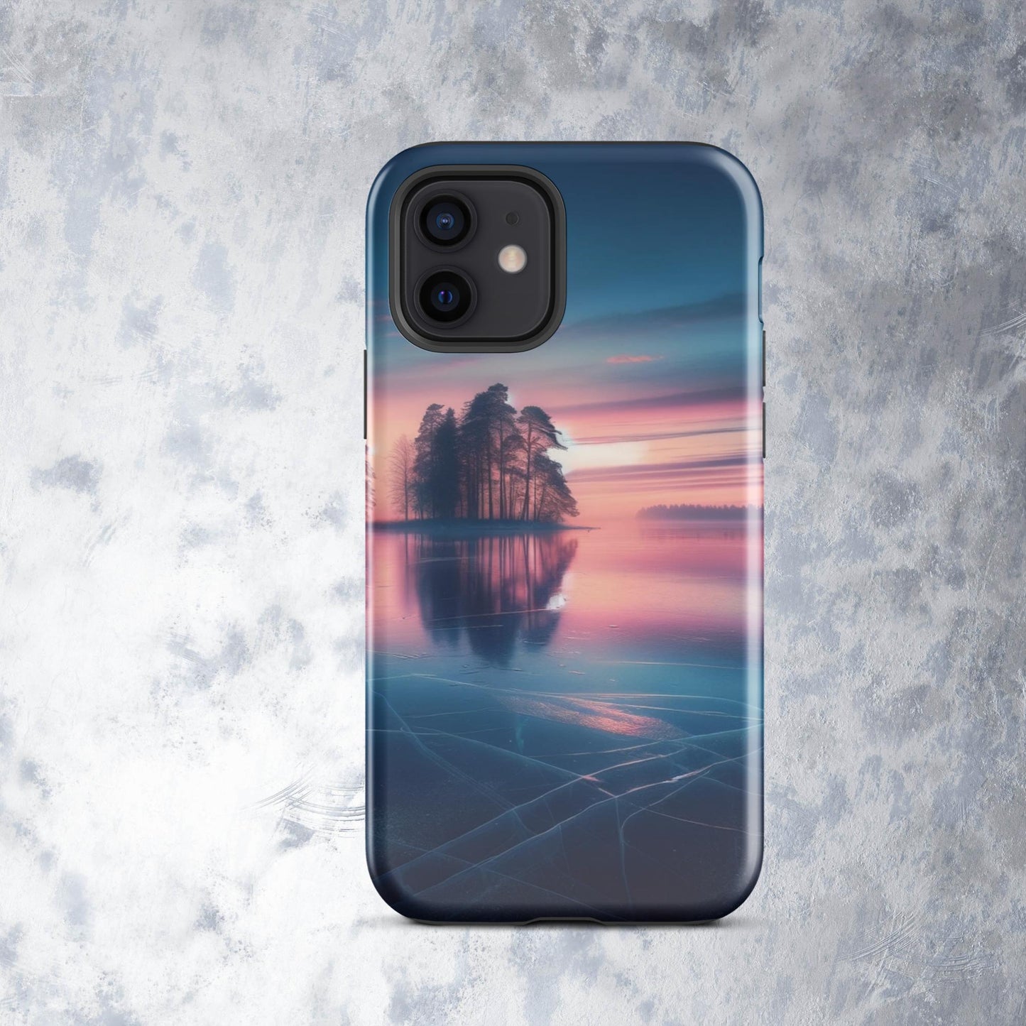 The Hologram Hook Up Glossy / iPhone 12 Beauty On Ice Tough Case for iPhone®