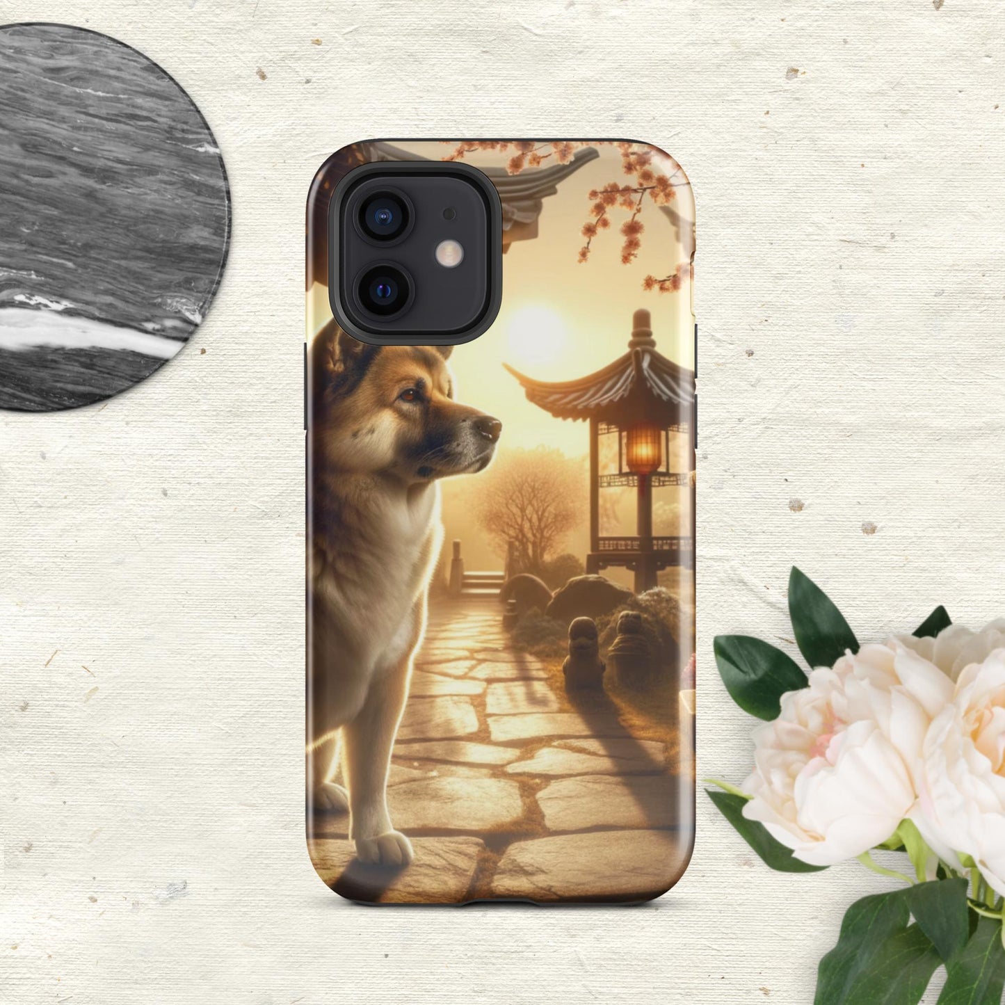 The Hologram Hook Up Glossy / iPhone 12 Dog Tough Case for iPhone®