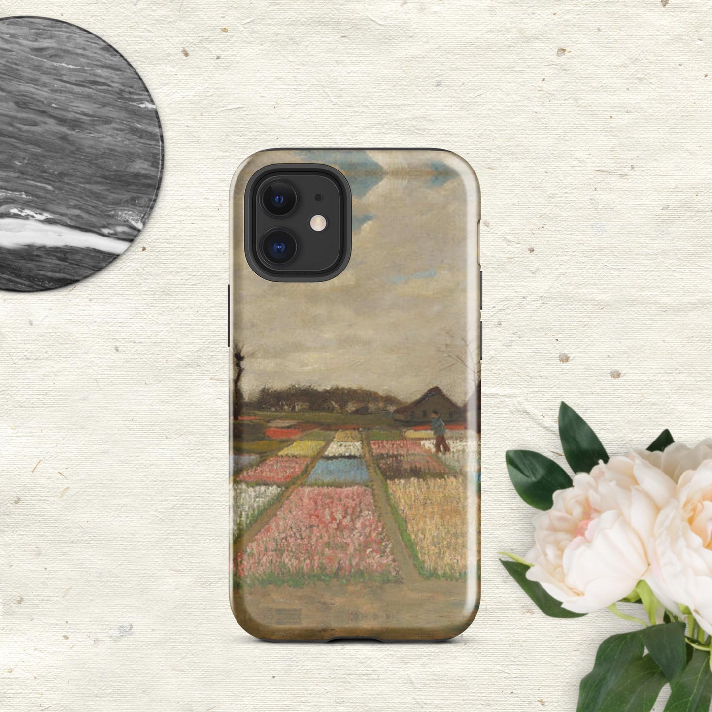 The Hologram Hook Up Glossy / iPhone 12 mini Holland Flowers Tough Case for iPhone®