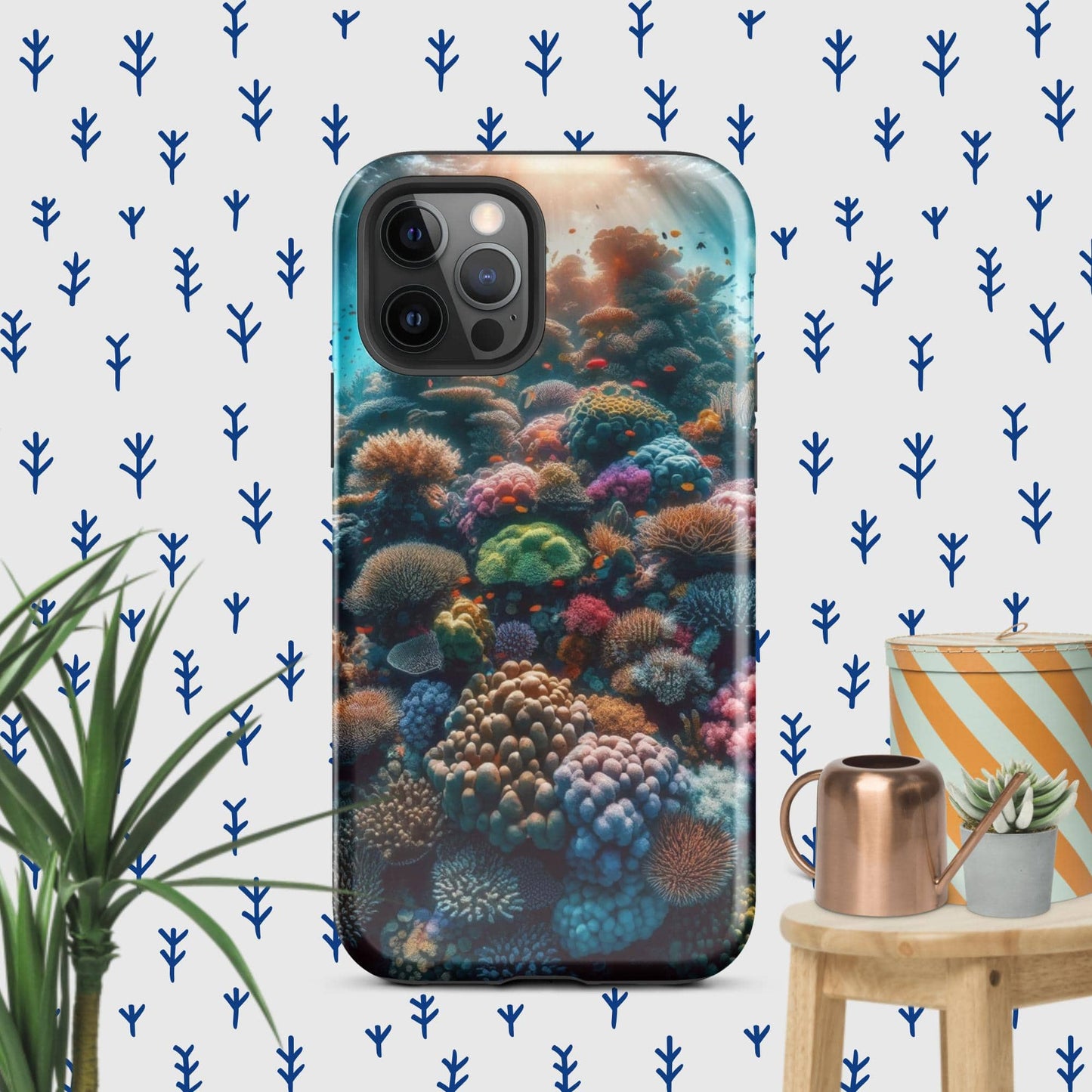 The Hologram Hook Up Glossy / iPhone 12 Pro Reefer Tough Case for iPhone®