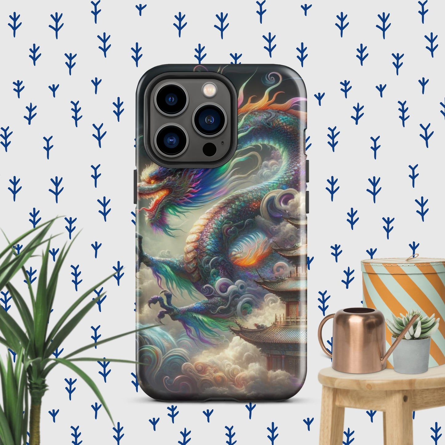 The Hologram Hook Up Glossy / iPhone 13 Pro Dragon Tough Case for iPhone®