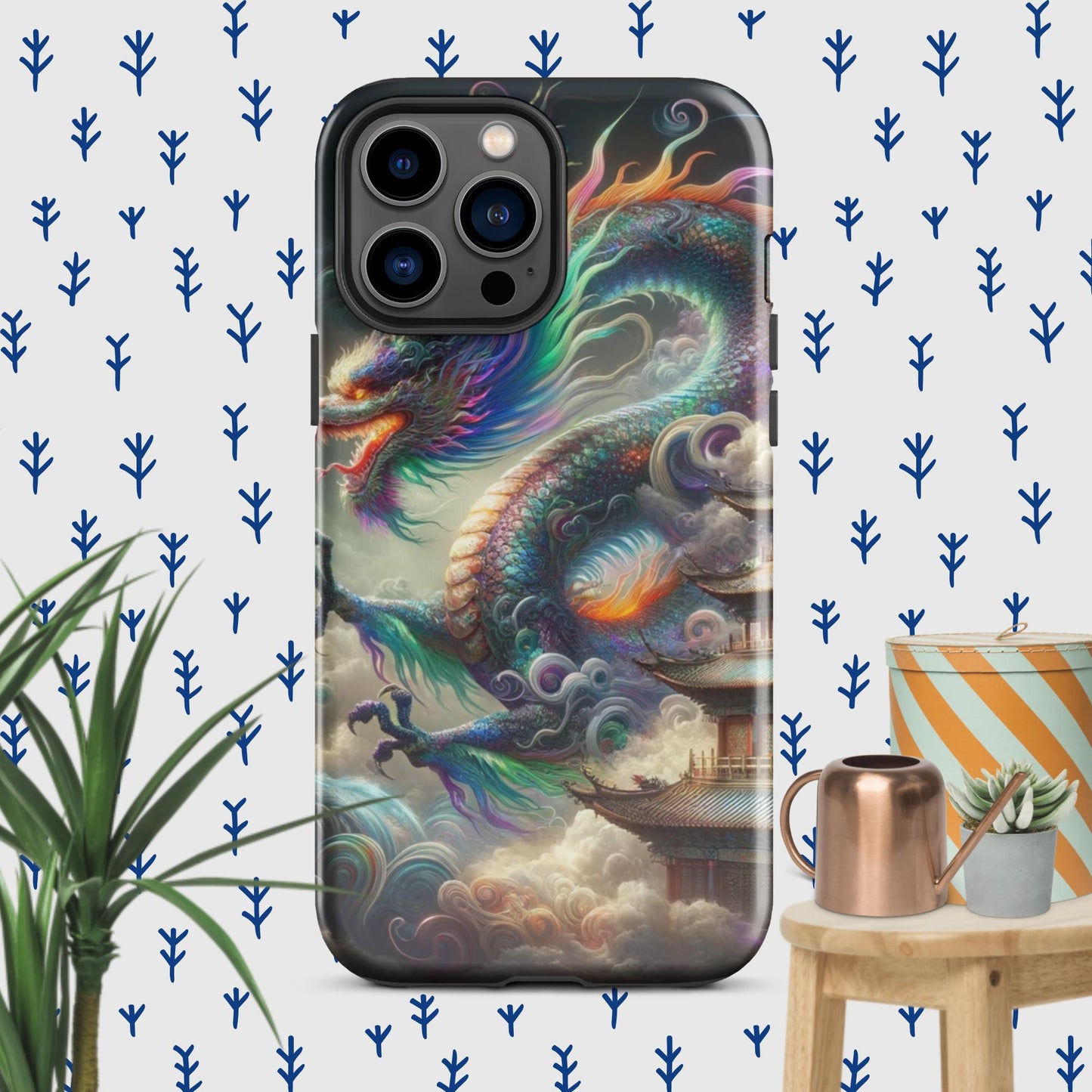 The Hologram Hook Up Glossy / iPhone 13 Pro Max Dragon Tough Case for iPhone®