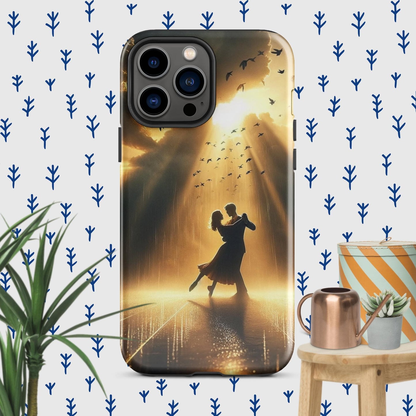 The Hologram Hook Up Glossy / iPhone 13 Pro Max Rain Dance Tough Case for iPhone®