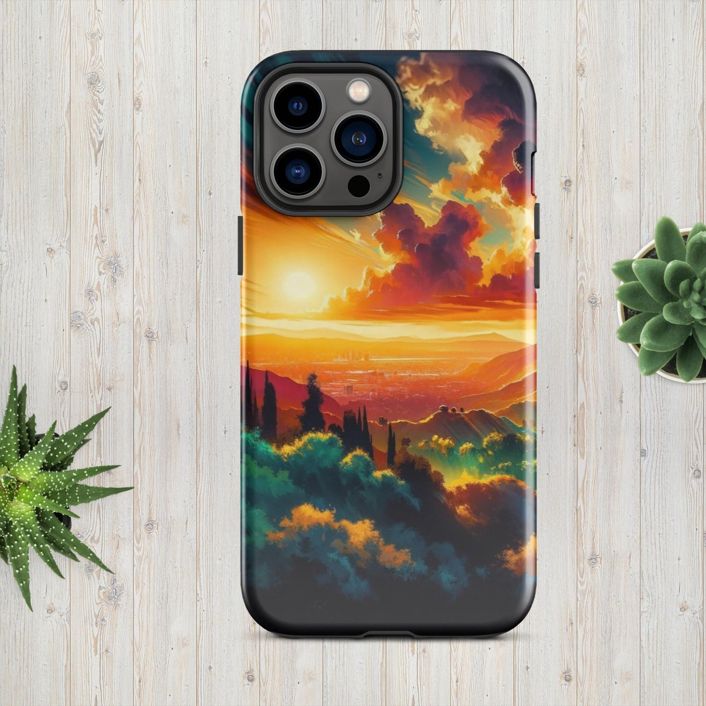 The Hologram Hook Up Glossy / iPhone 13 Pro Max Sun Hills Tough Case for iPhone®