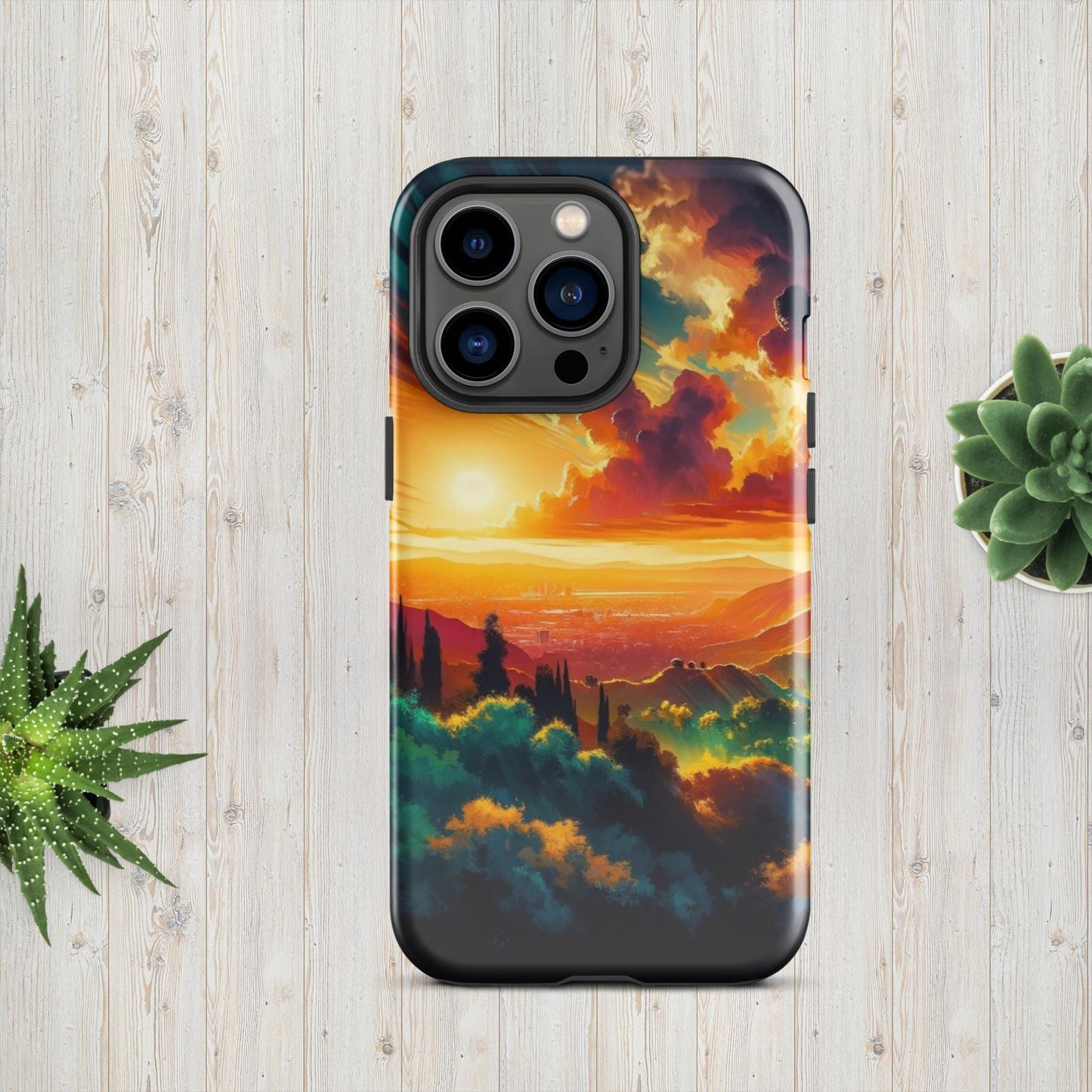 The Hologram Hook Up Glossy / iPhone 13 Pro Sun Hills Tough Case for iPhone®