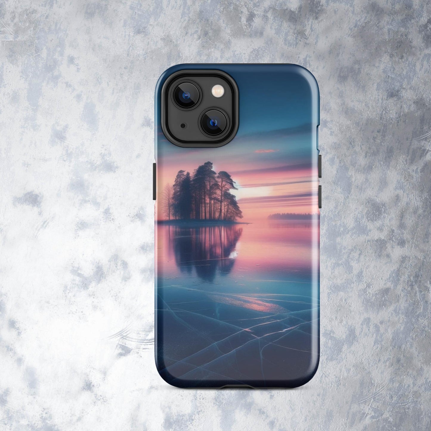 The Hologram Hook Up Glossy / iPhone 14 Beauty On Ice Tough Case for iPhone®