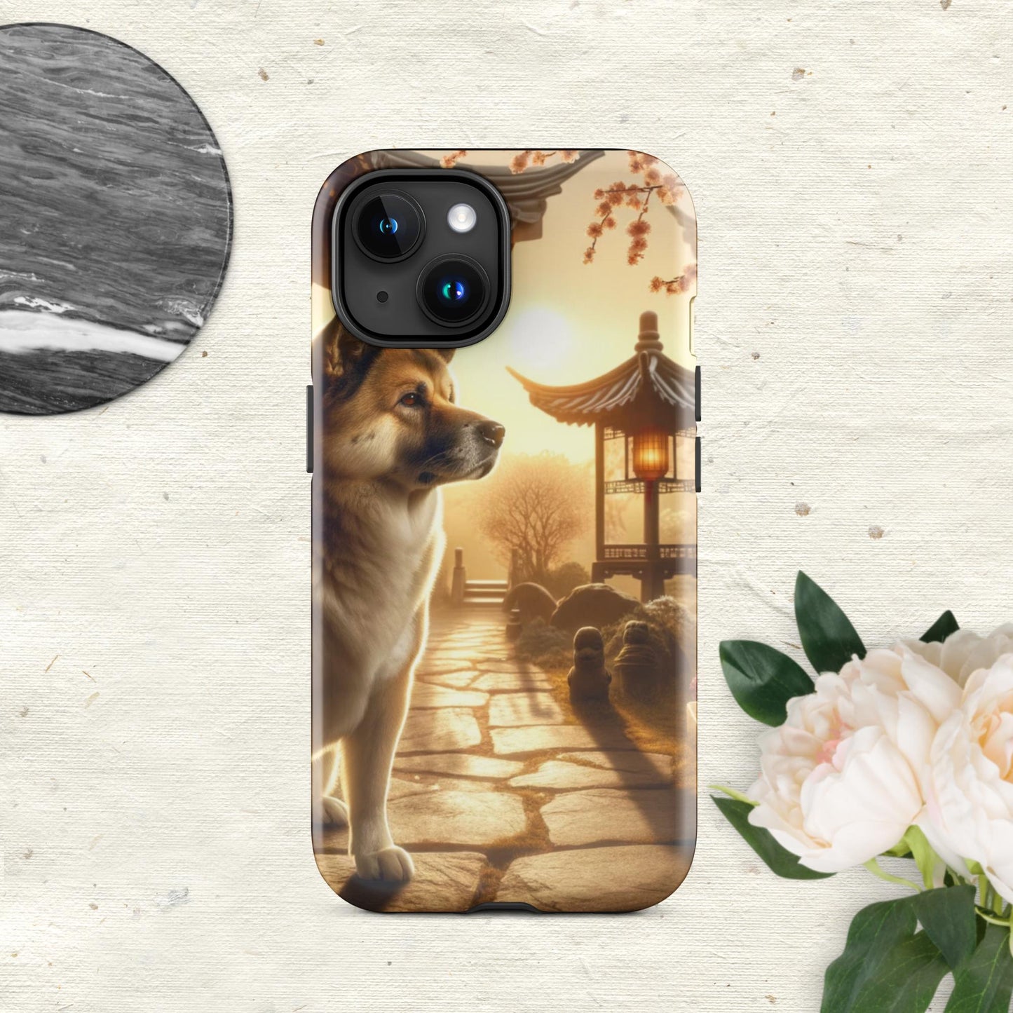 The Hologram Hook Up Glossy / iPhone 15 Dog Tough Case for iPhone®