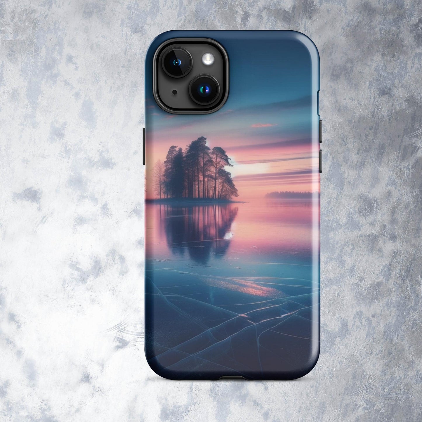 The Hologram Hook Up Glossy / iPhone 15 Plus Beauty On Ice Tough Case for iPhone®