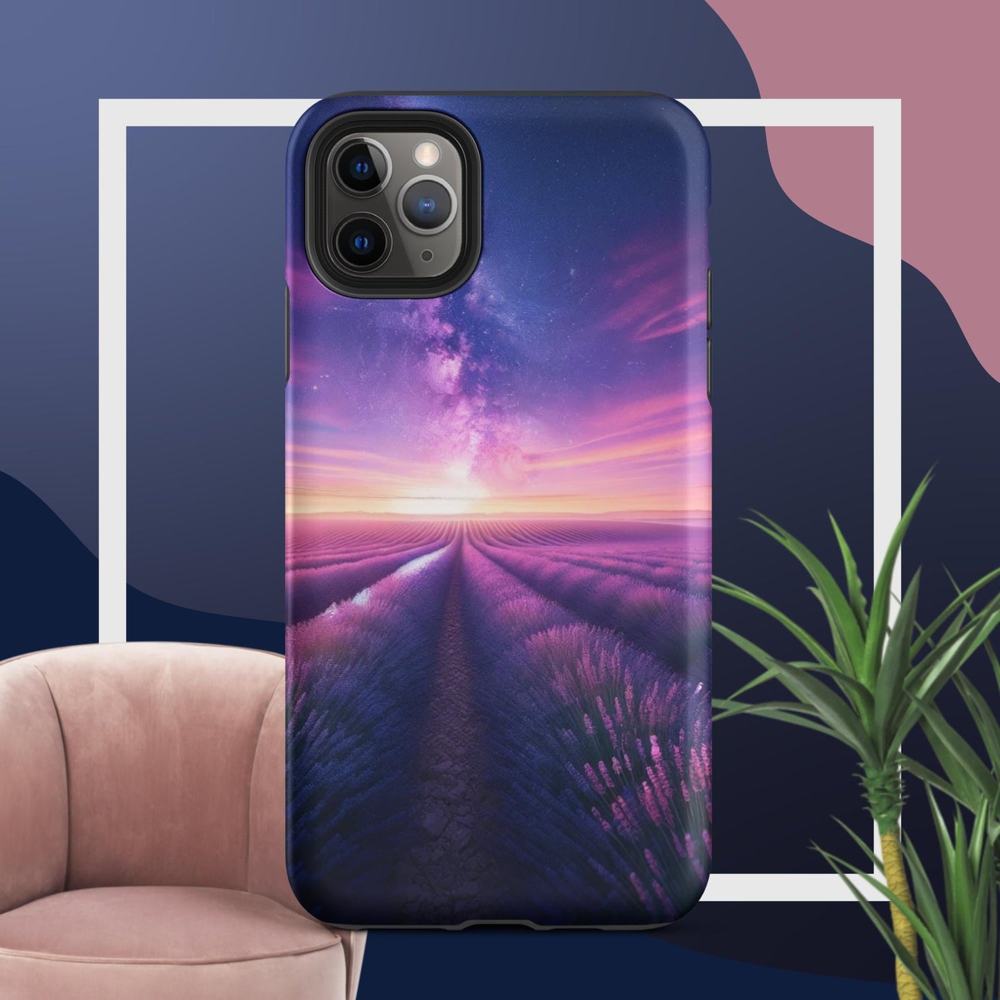 The Hologram Hook Up Lavender Fields Forever Tough Case for iPhone®