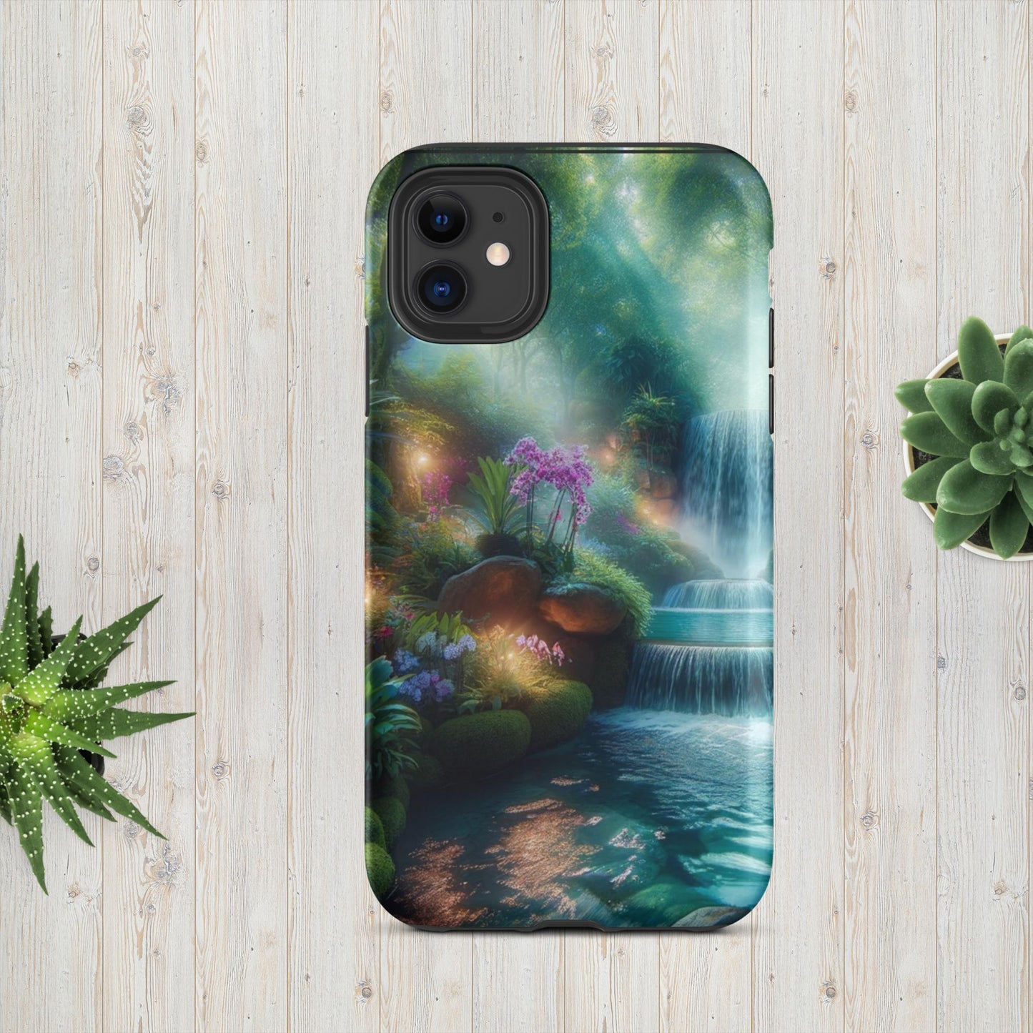 The Hologram Hook Up Matte / iPhone 11 Hidden Secret Tough Case for iPhone®