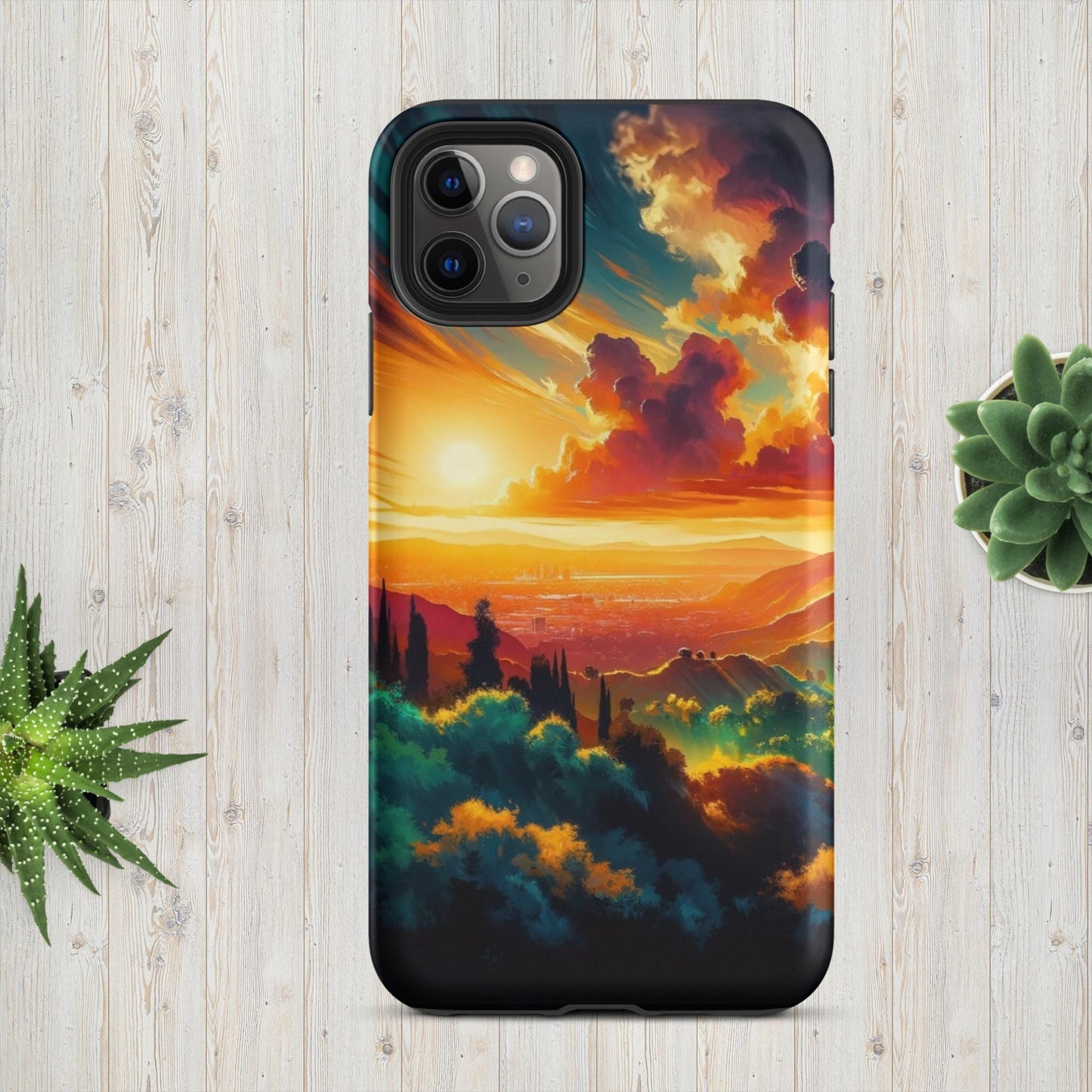 The Hologram Hook Up Matte / iPhone 11 Pro Max Sun Hills Tough Case for iPhone®