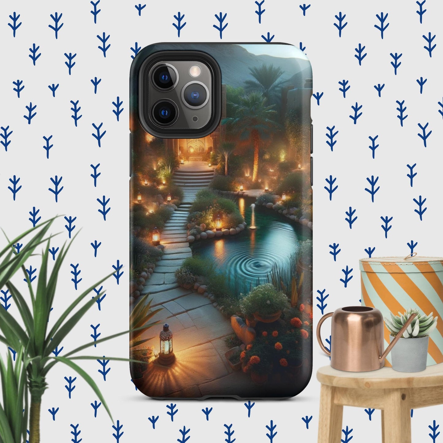 The Hologram Hook Up Matte / iPhone 11 Pro Peaceful Tranquility Tough Case for iPhone®