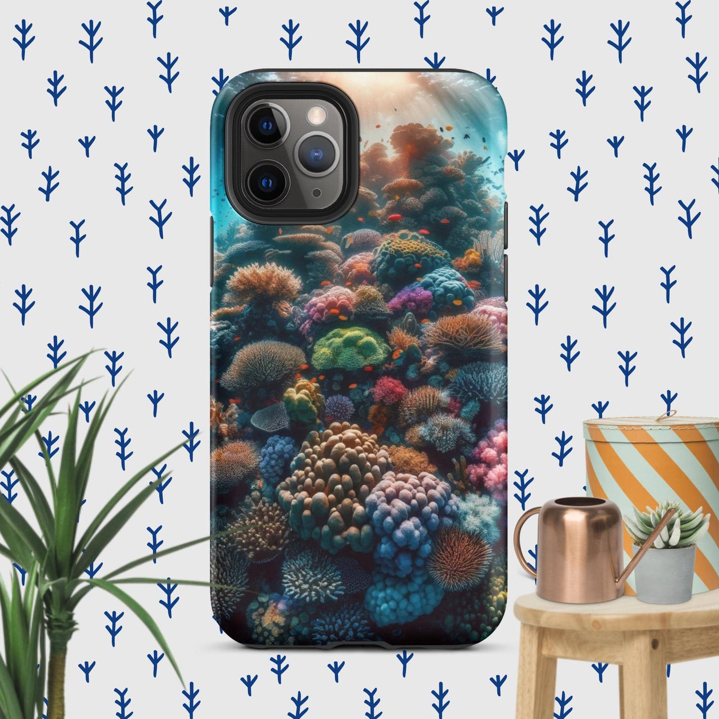 The Hologram Hook Up Matte / iPhone 11 Pro Reefer Tough Case for iPhone®