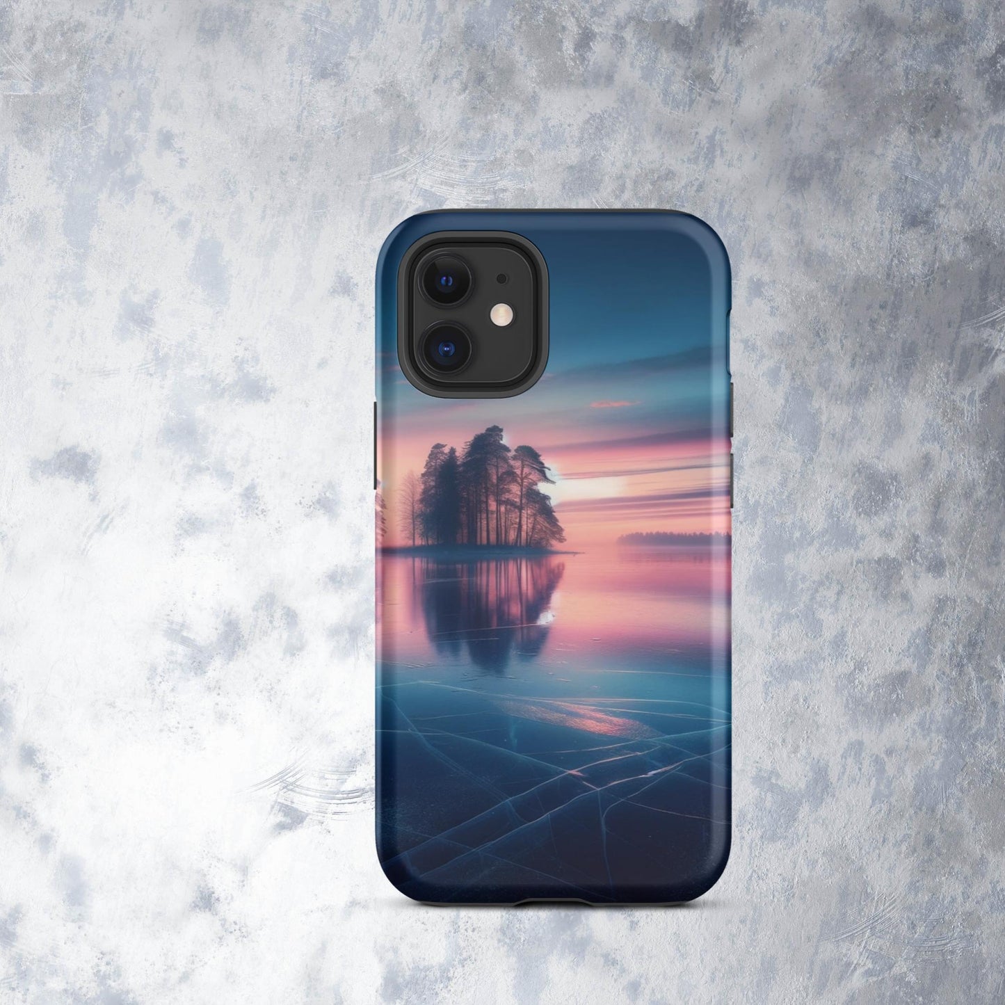 The Hologram Hook Up Matte / iPhone 12 mini Beauty On Ice Tough Case for iPhone®