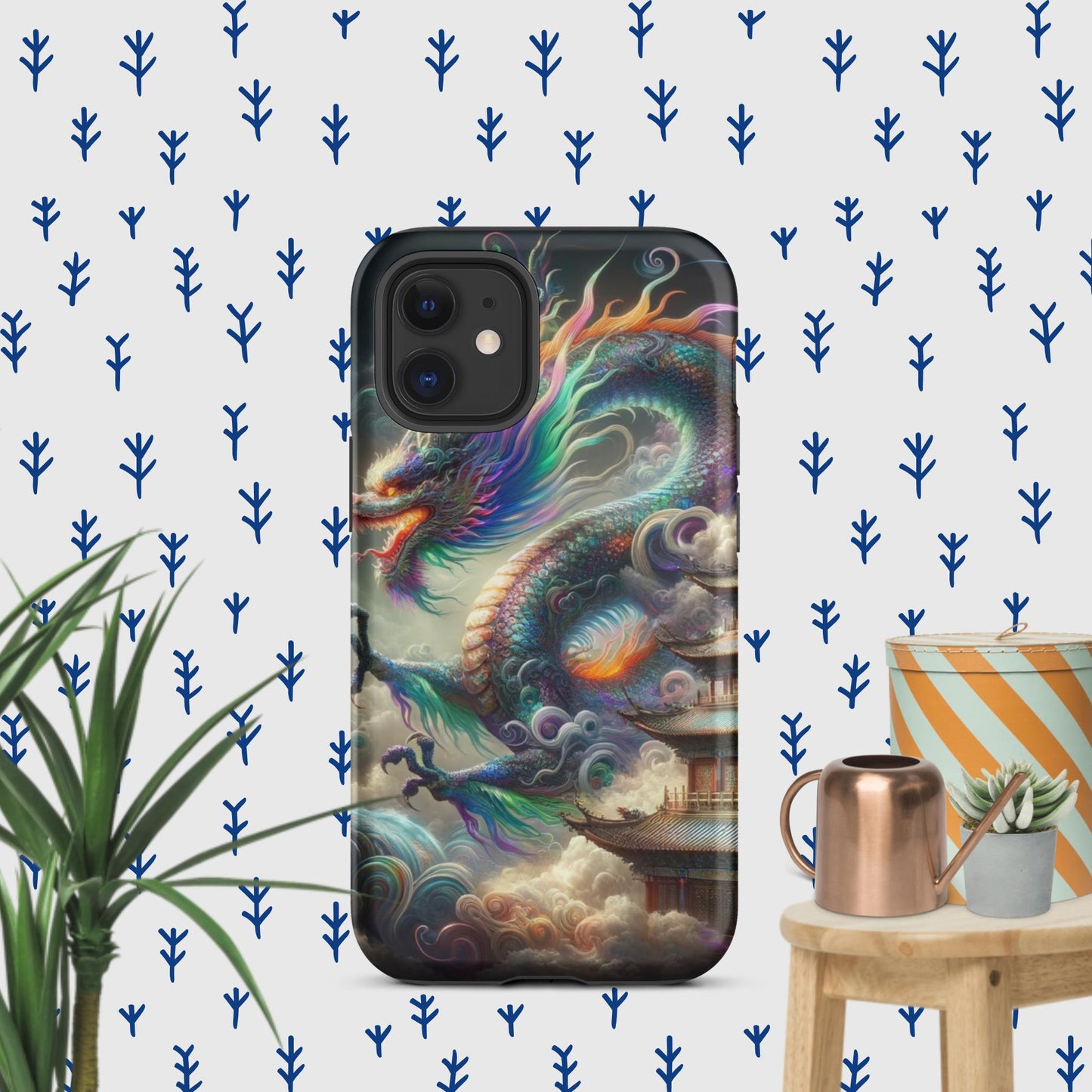 The Hologram Hook Up Matte / iPhone 12 mini Dragon Tough Case for iPhone®