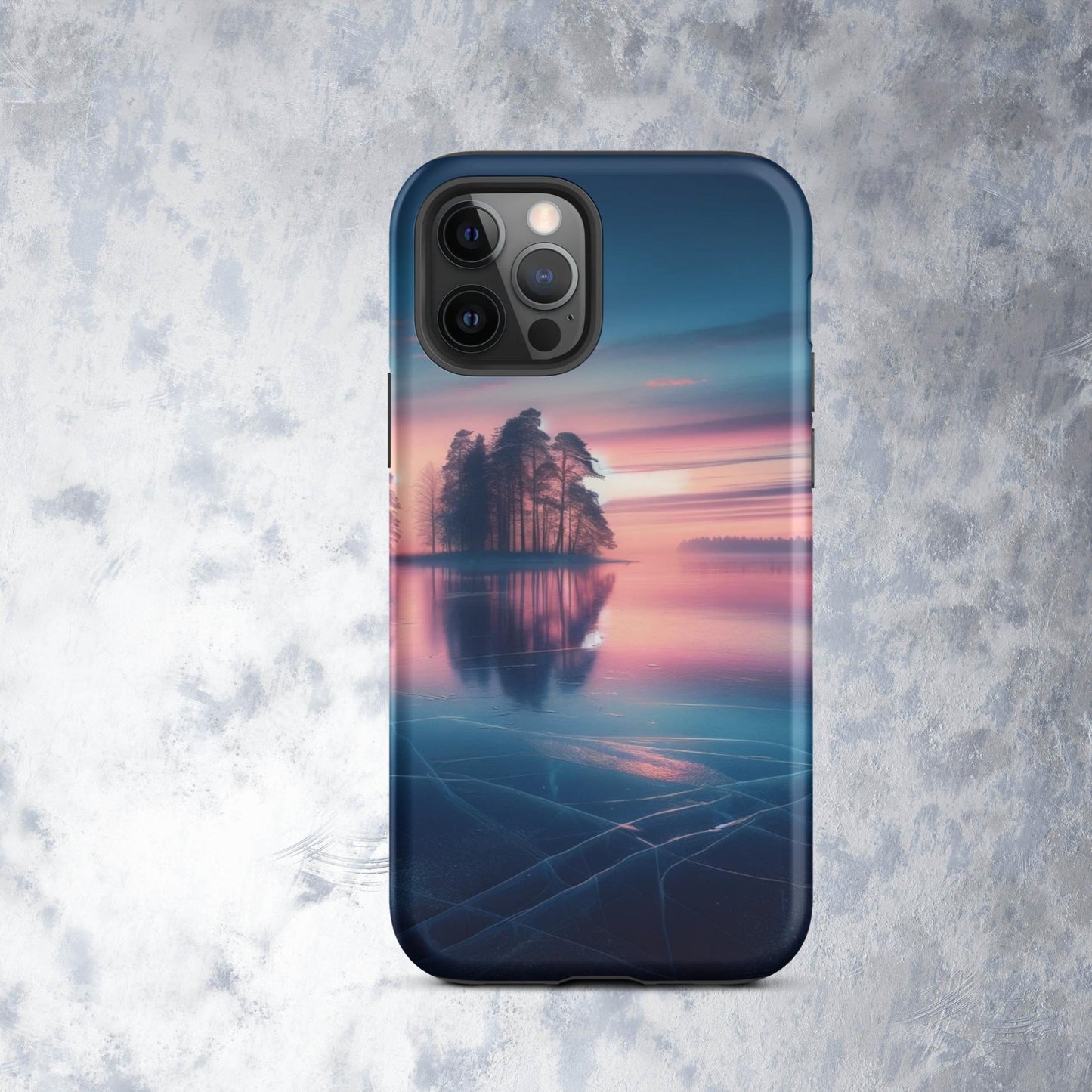 The Hologram Hook Up Matte / iPhone 12 Pro Beauty On Ice Tough Case for iPhone®