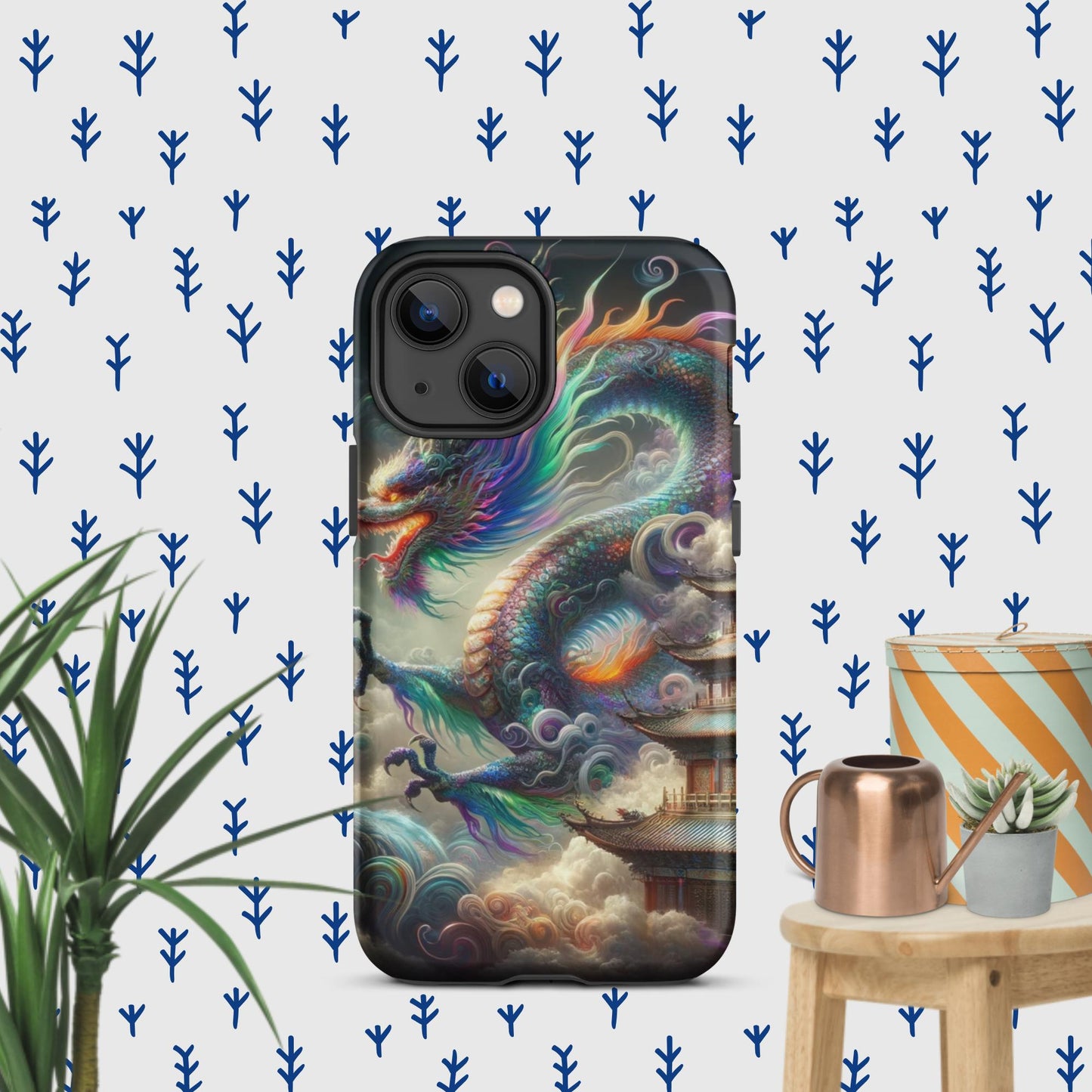 The Hologram Hook Up Matte / iPhone 13 mini Dragon Tough Case for iPhone®