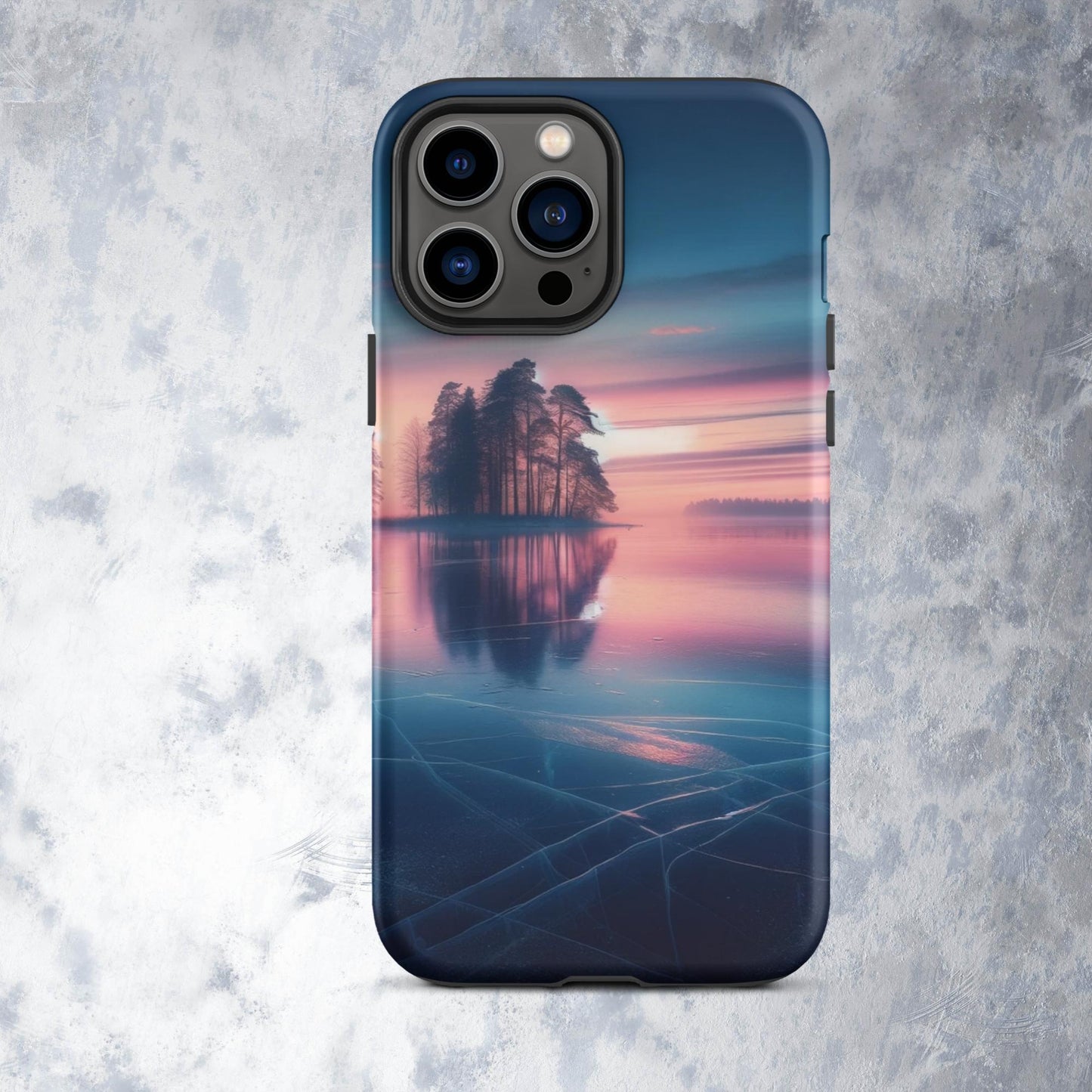 The Hologram Hook Up Matte / iPhone 13 Pro Max Beauty On Ice Tough Case for iPhone®