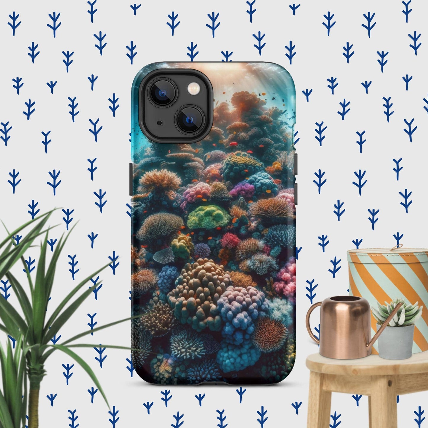The Hologram Hook Up Matte / iPhone 13 Reefer Tough Case for iPhone®