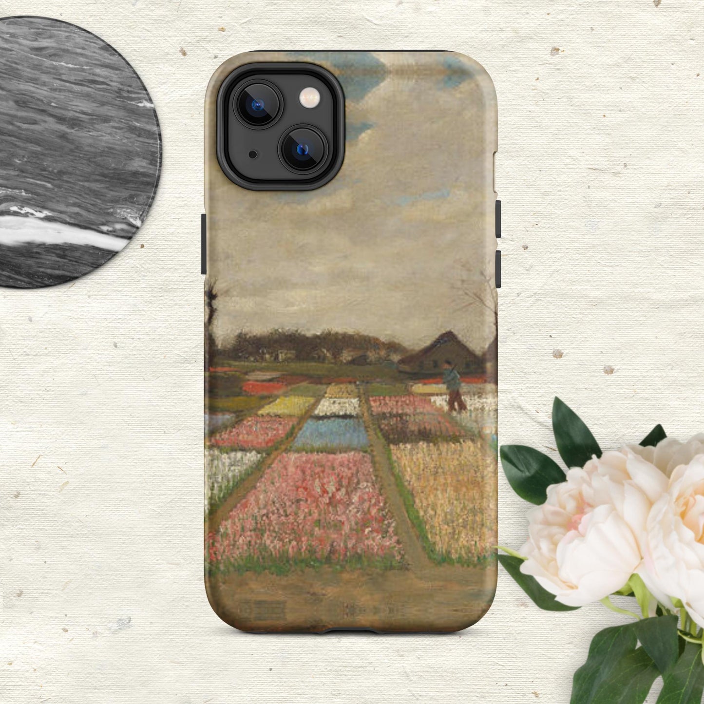 The Hologram Hook Up Matte / iPhone 14 Plus Holland Flowers Tough Case for iPhone®