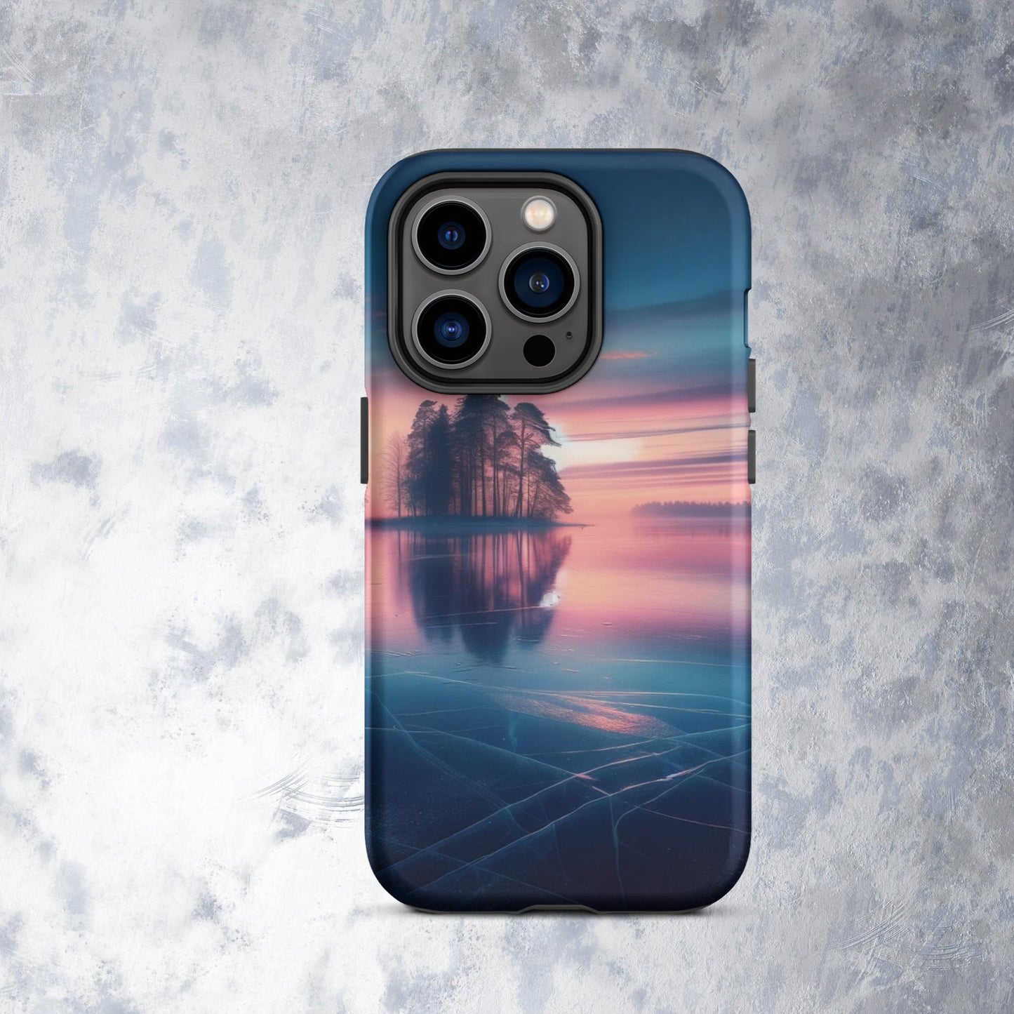 The Hologram Hook Up Matte / iPhone 14 Pro Beauty On Ice Tough Case for iPhone®